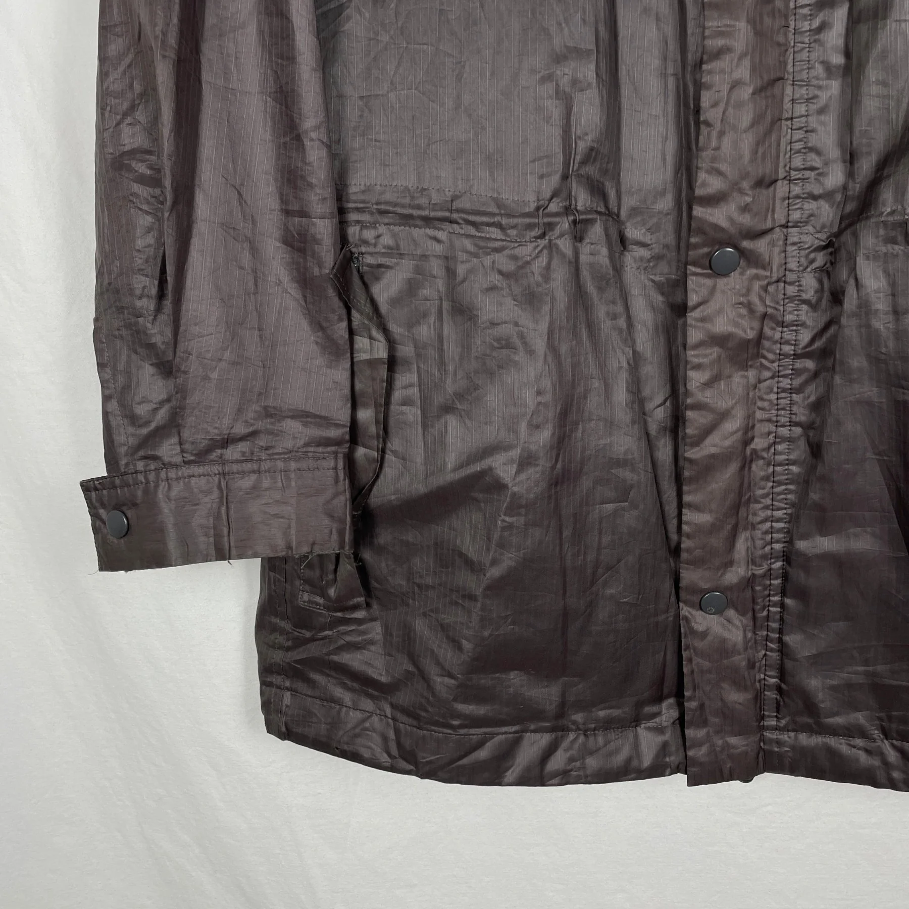 90s Issey Miyake Long Windbreaker - Image 5