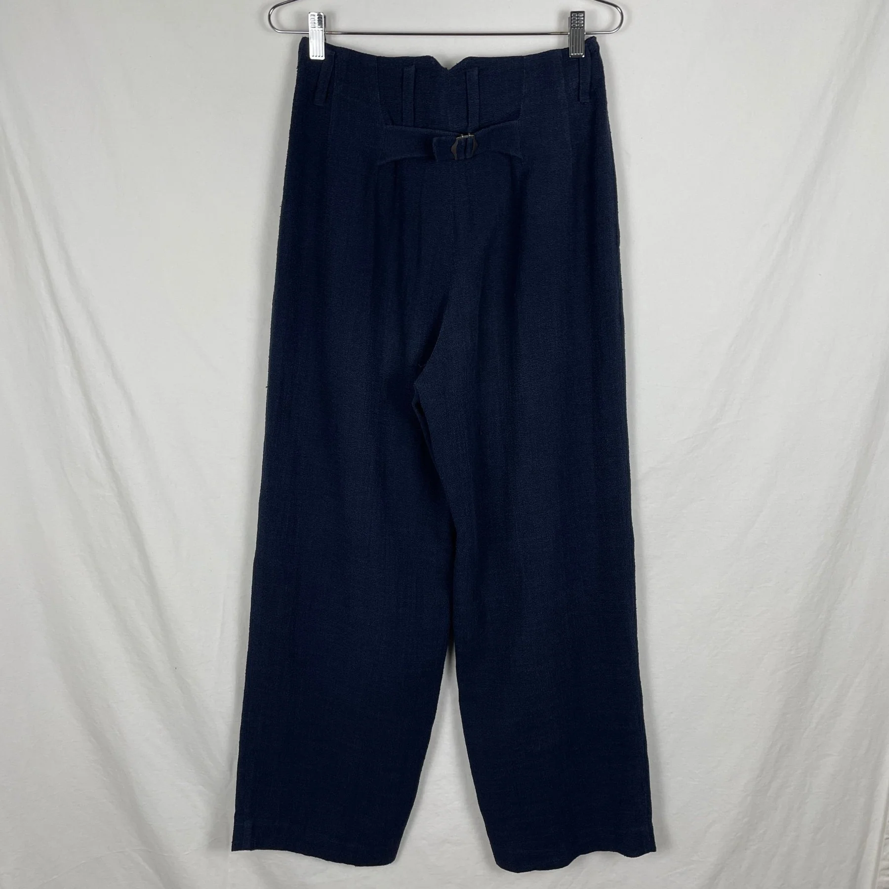 80's Issey Miyake Wide Leg Trousers - Image 2