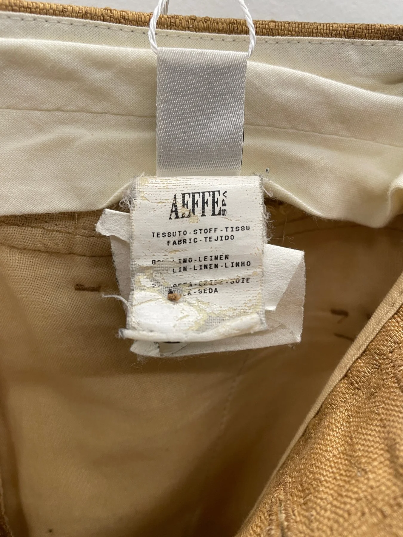 Jean Paul Gaultier Homme Linen Trousers - Image 12