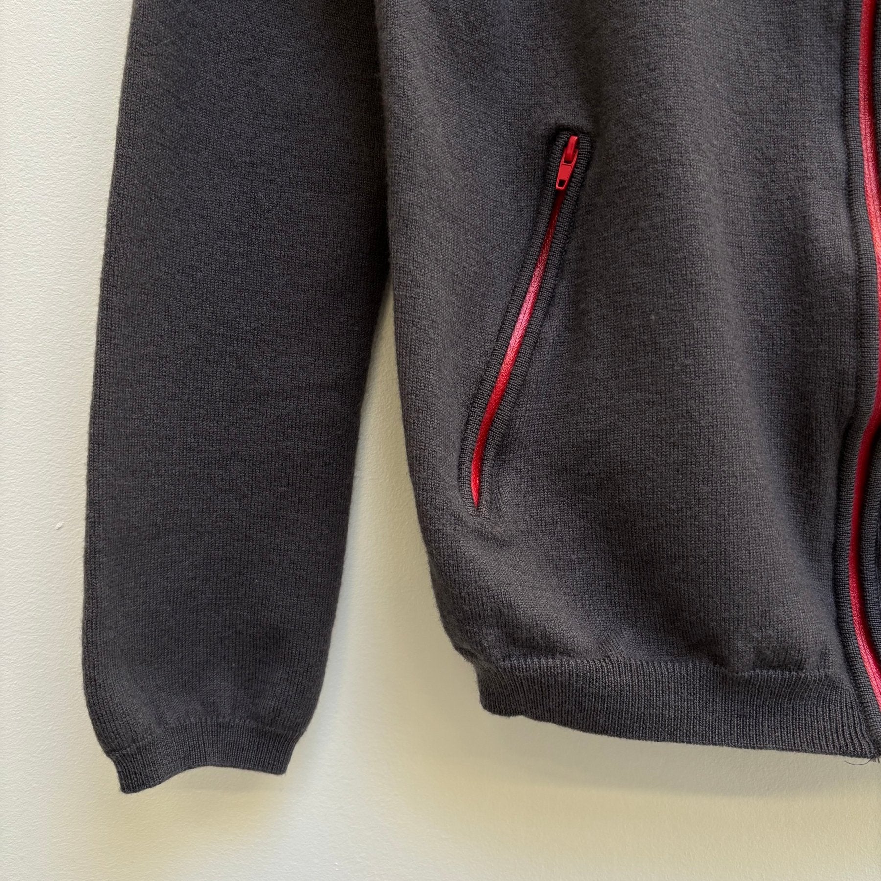 Jean Paul Gaultier Knit Zip Up Turtleneck Sweater - Image 5