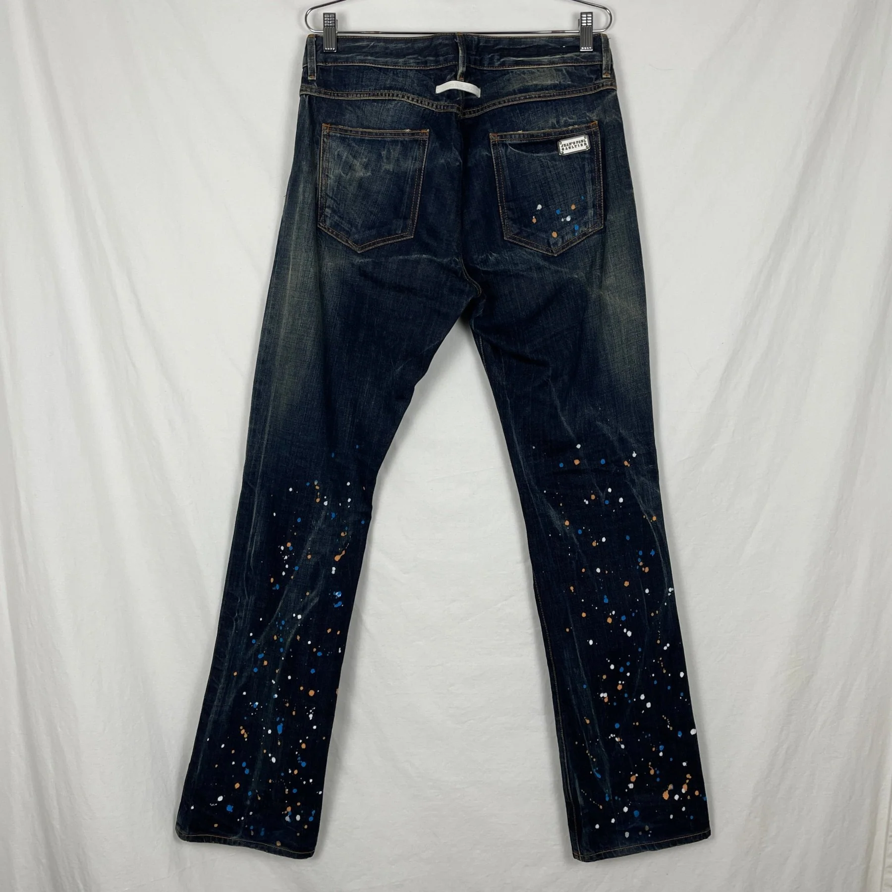 Jean Paul Gaultier Paint Splatter Jeans - Image 5