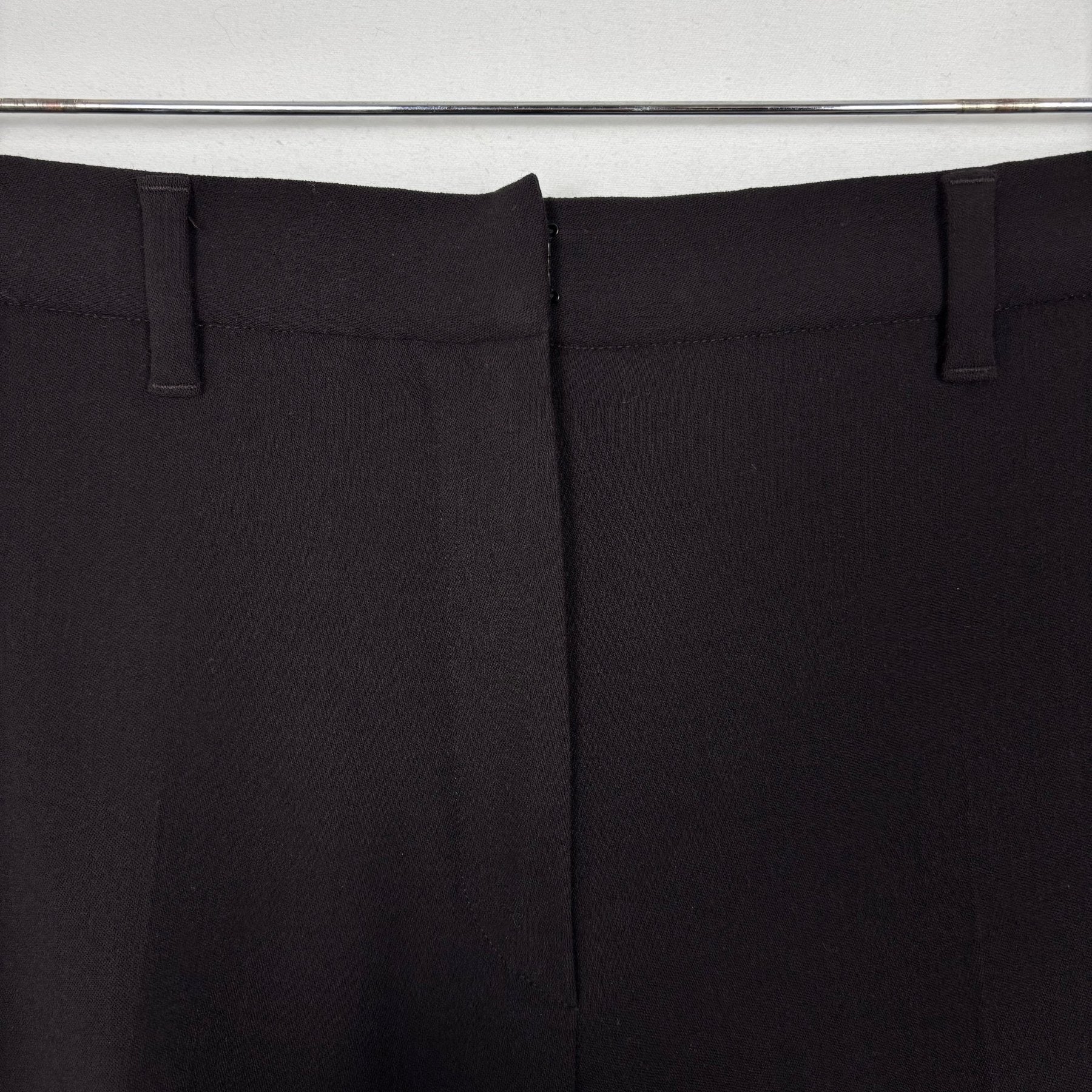 00s Jil Sander Wide Leg Trousers In Burnt Chocolate - Image 4