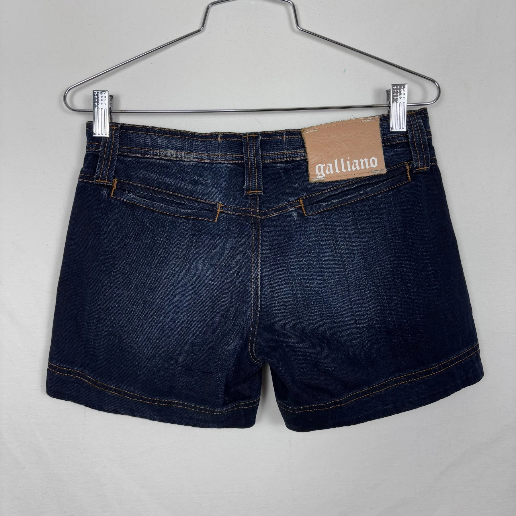 00s John Galliano Mini Shorts - Image 2
