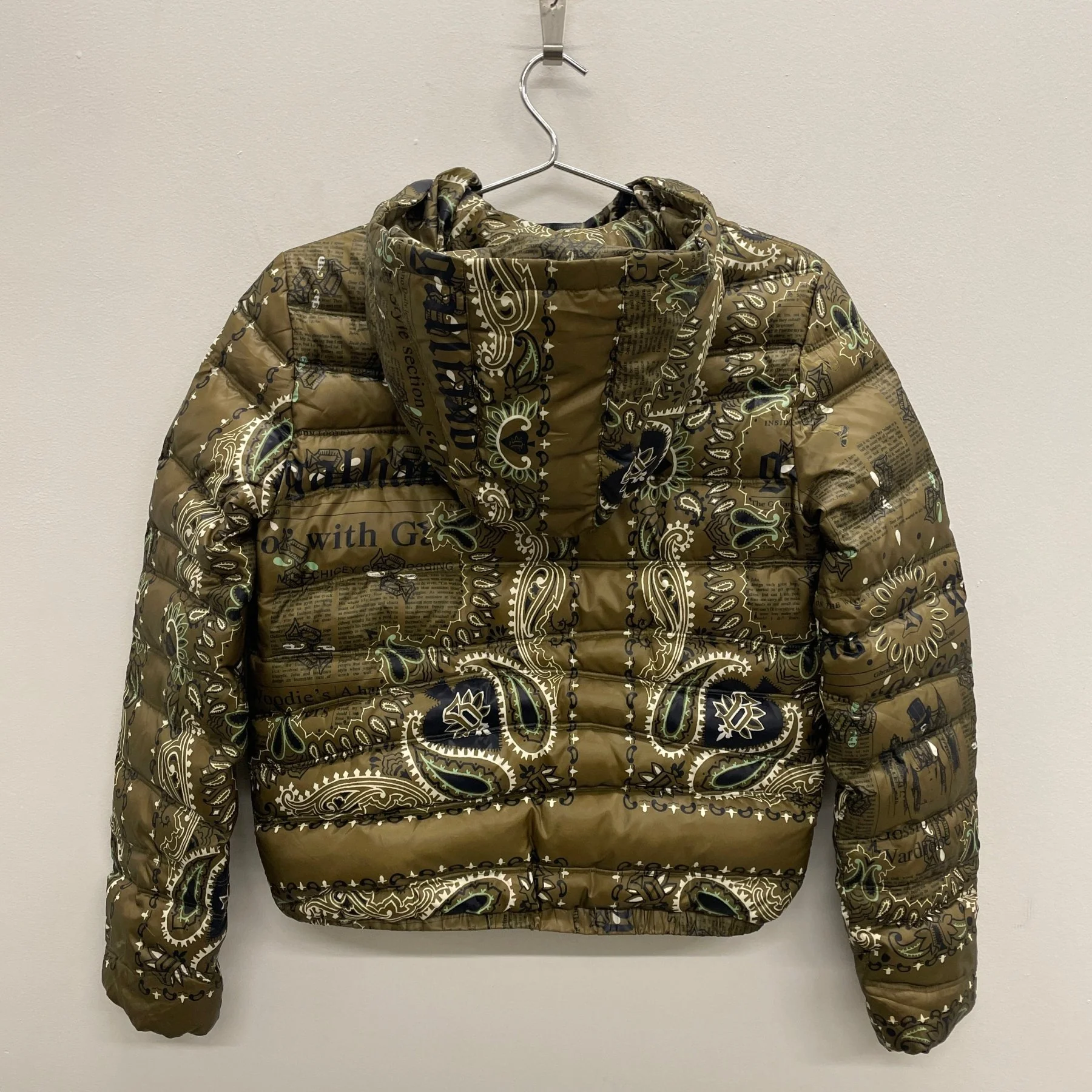 John Galliano Patterned Puffer Jacket - Image 2