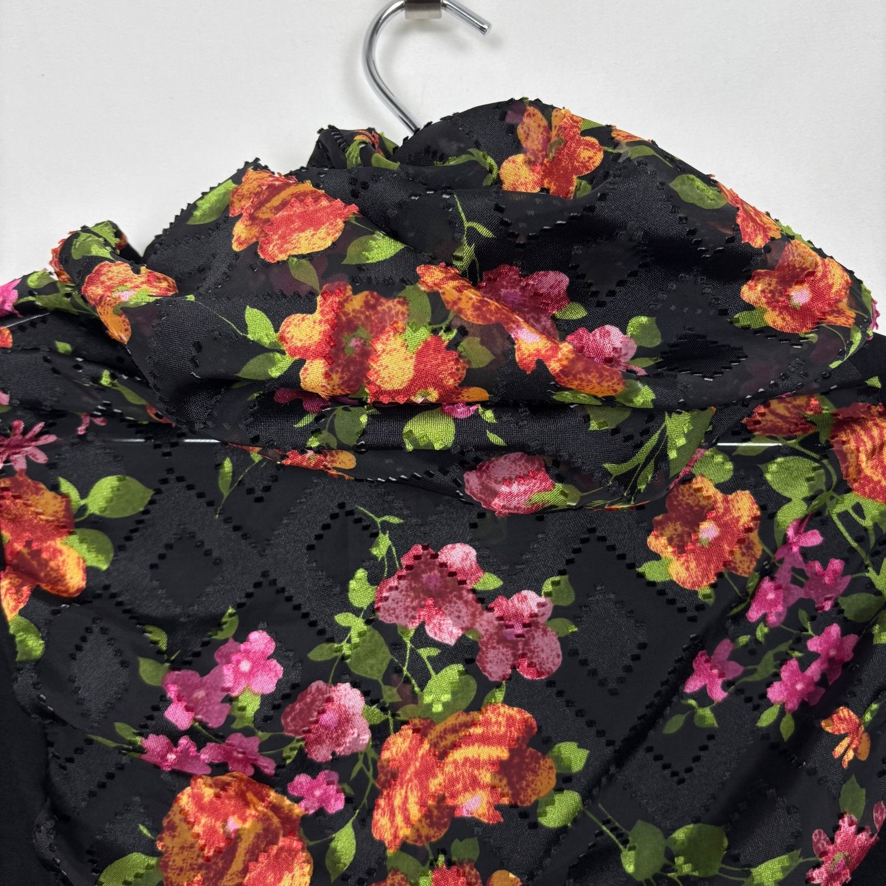 Junya Watanabe Ruched Floral Blouse - Image 8