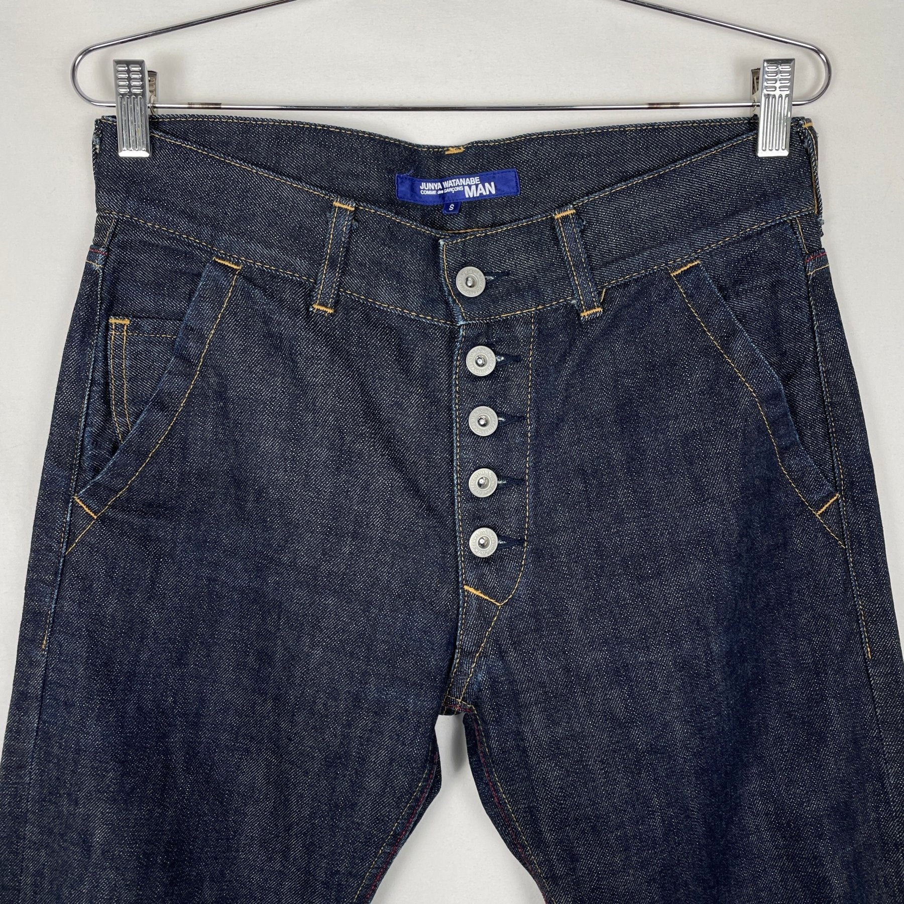 Junya Watanabe Selvedge Button Fly Jeans - Image 3