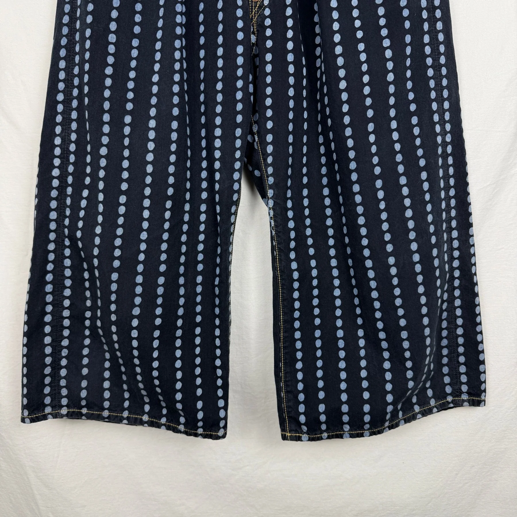 Kapital Spotted Wide Leg Trousers - Image 4