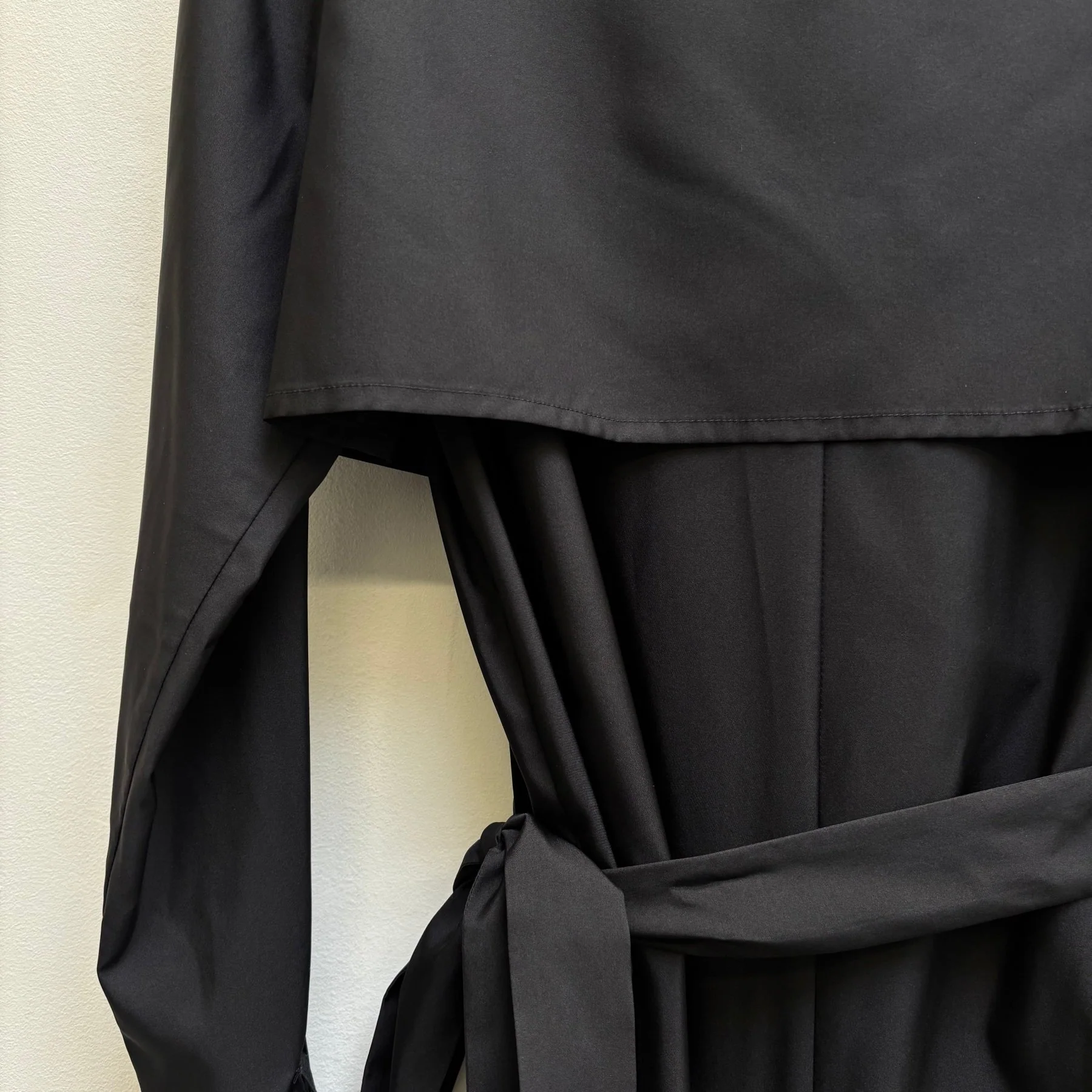 Kris Van Assche Wrap Nylon Trench Coat - Image 12