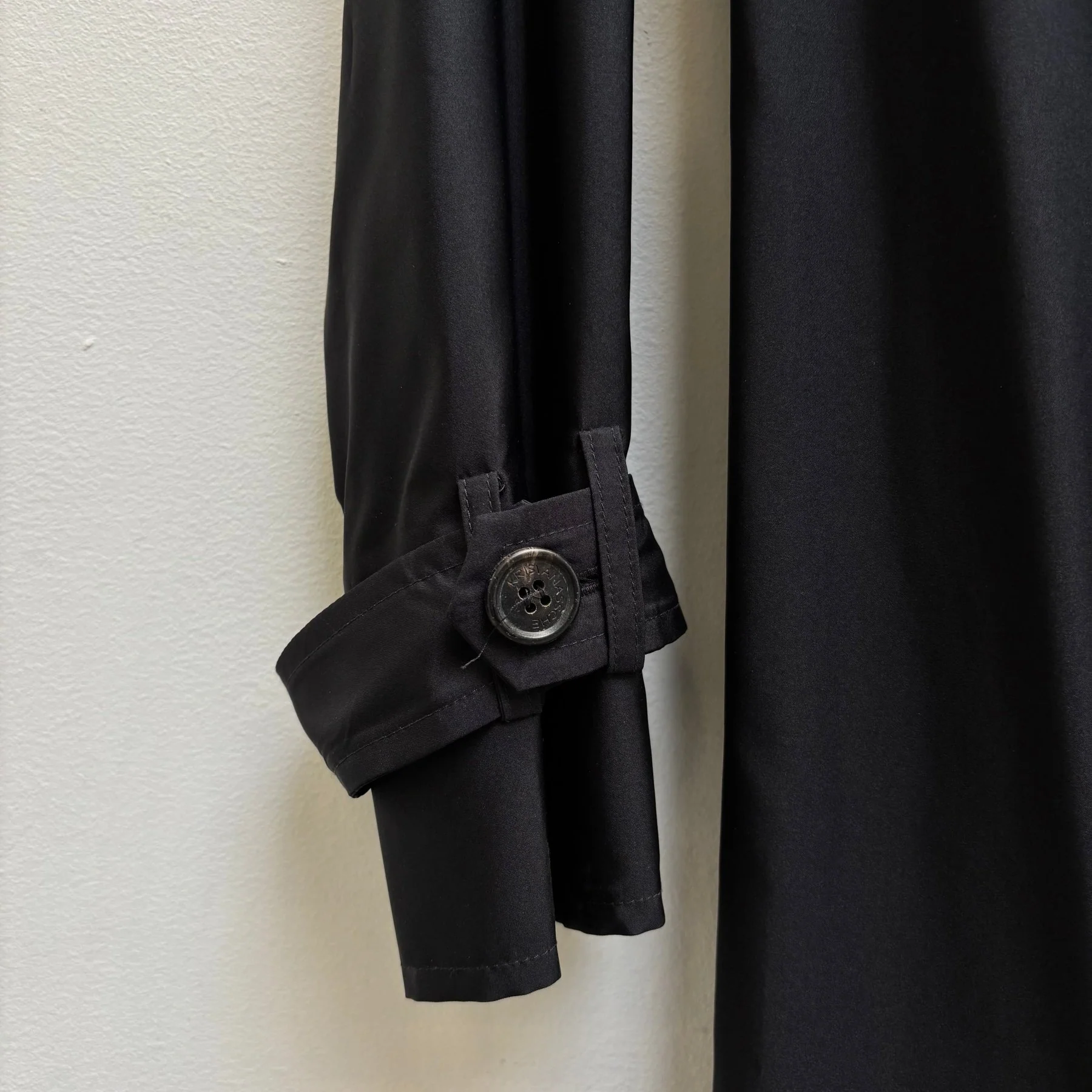Kris Van Assche Wrap Nylon Trench Coat - Image 9