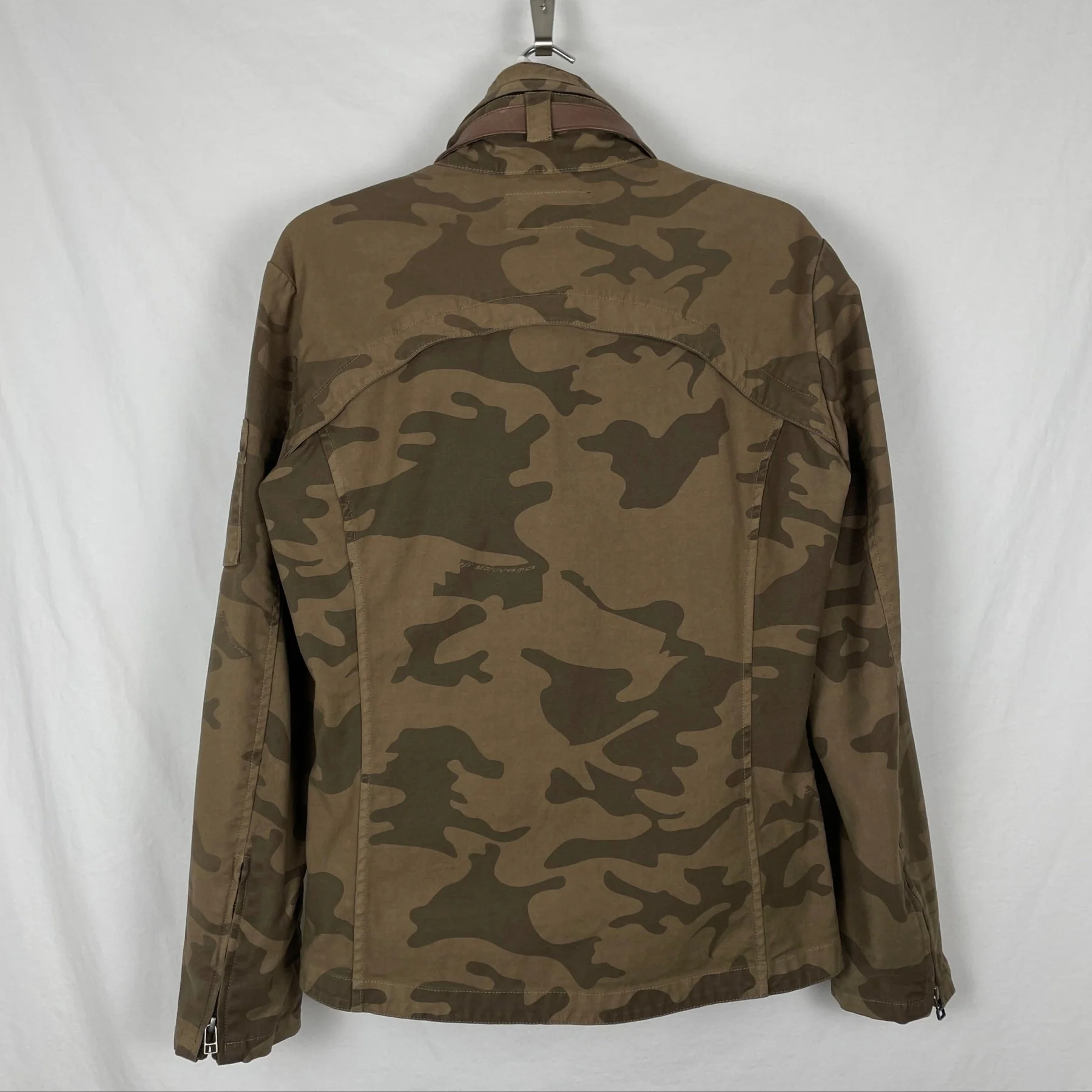 Kyoji Maruyama Fur Lined Camo Zip Jacket - Image 2
