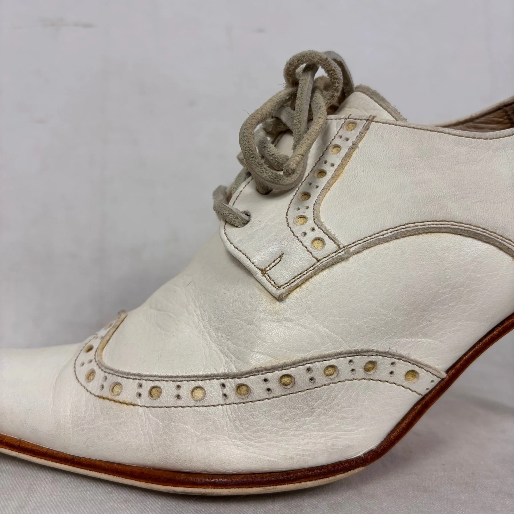 00s Kyoji Maruyama Oxford Kitten Heel - Image 6
