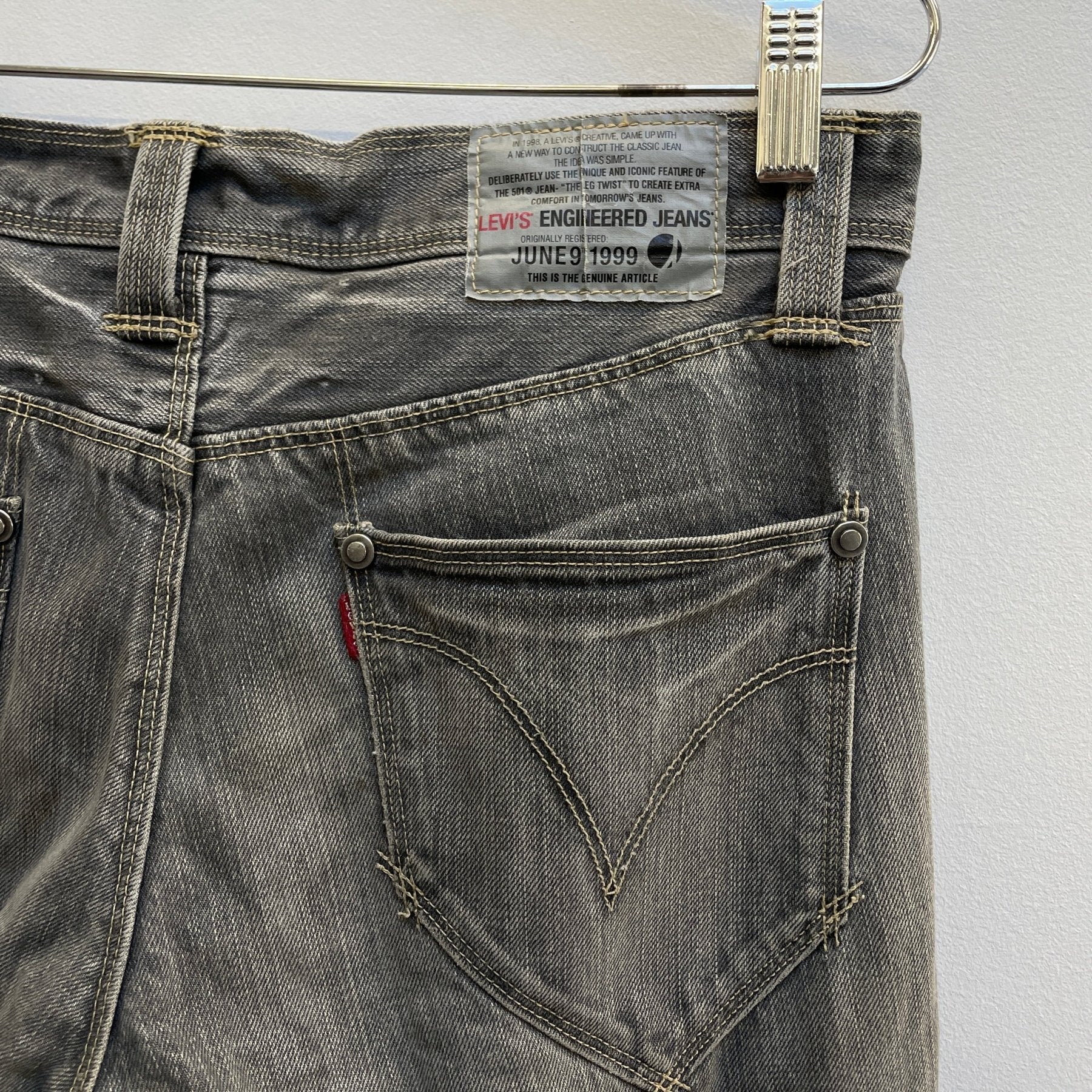 Levi’s Engineered Faded Slim Fit Jeans - Image 8
