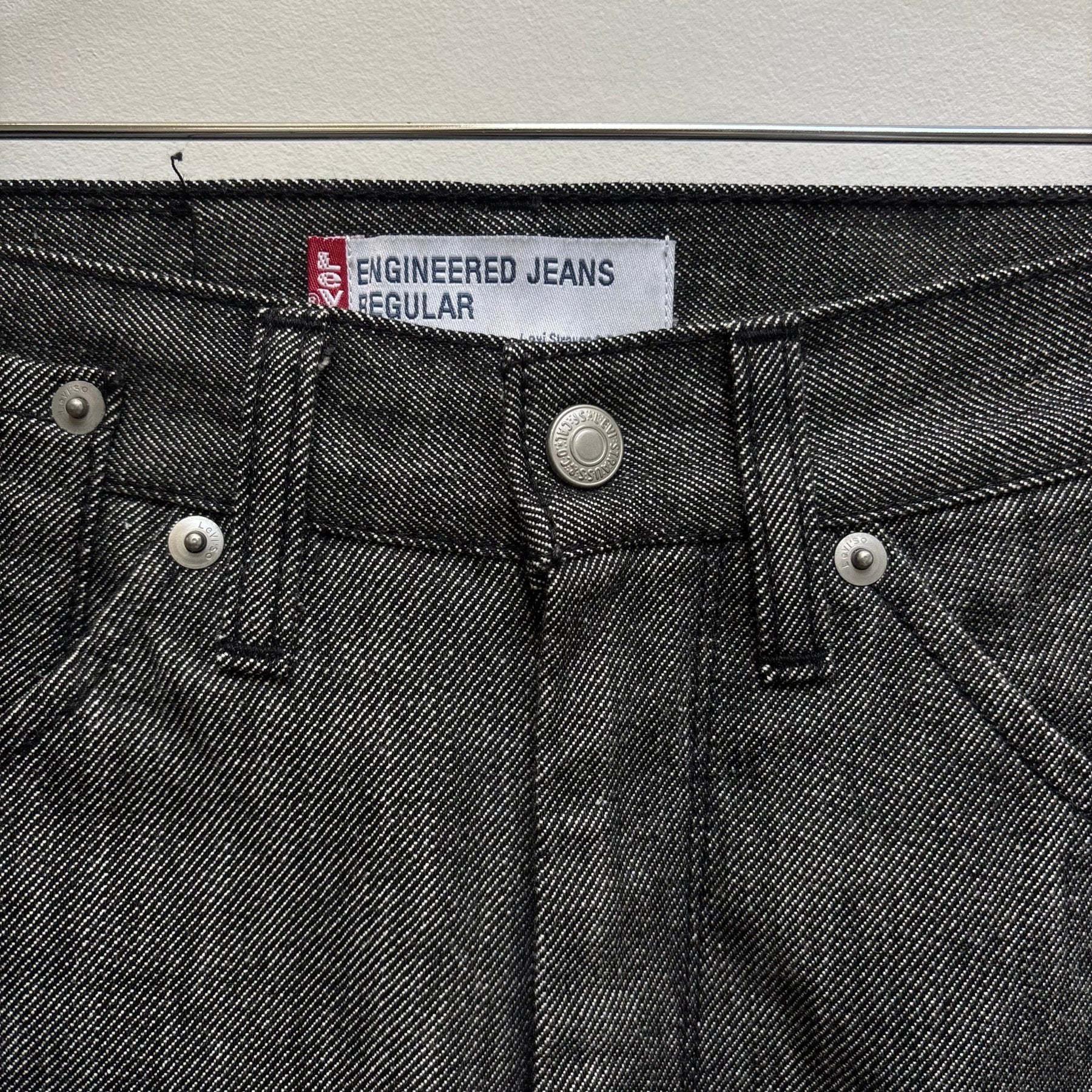 Levi's Engineered Regular Grey Jeans - Image 8