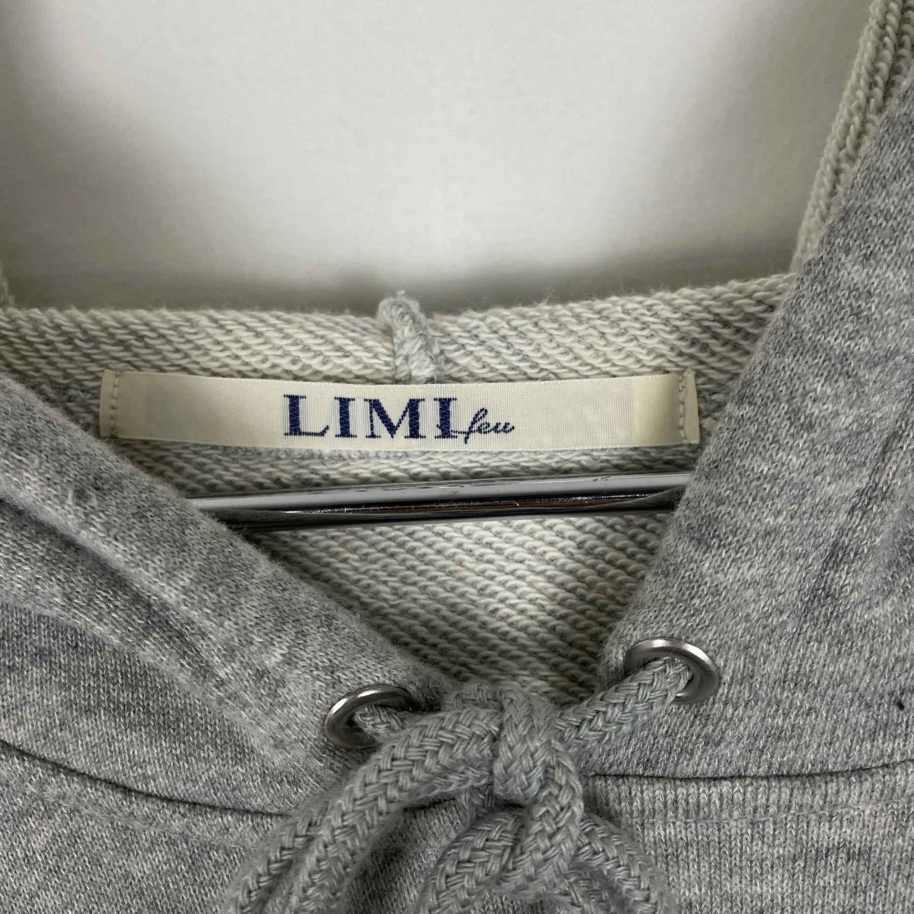 Limi Feu Distorted Grey Hoodie - Image 9