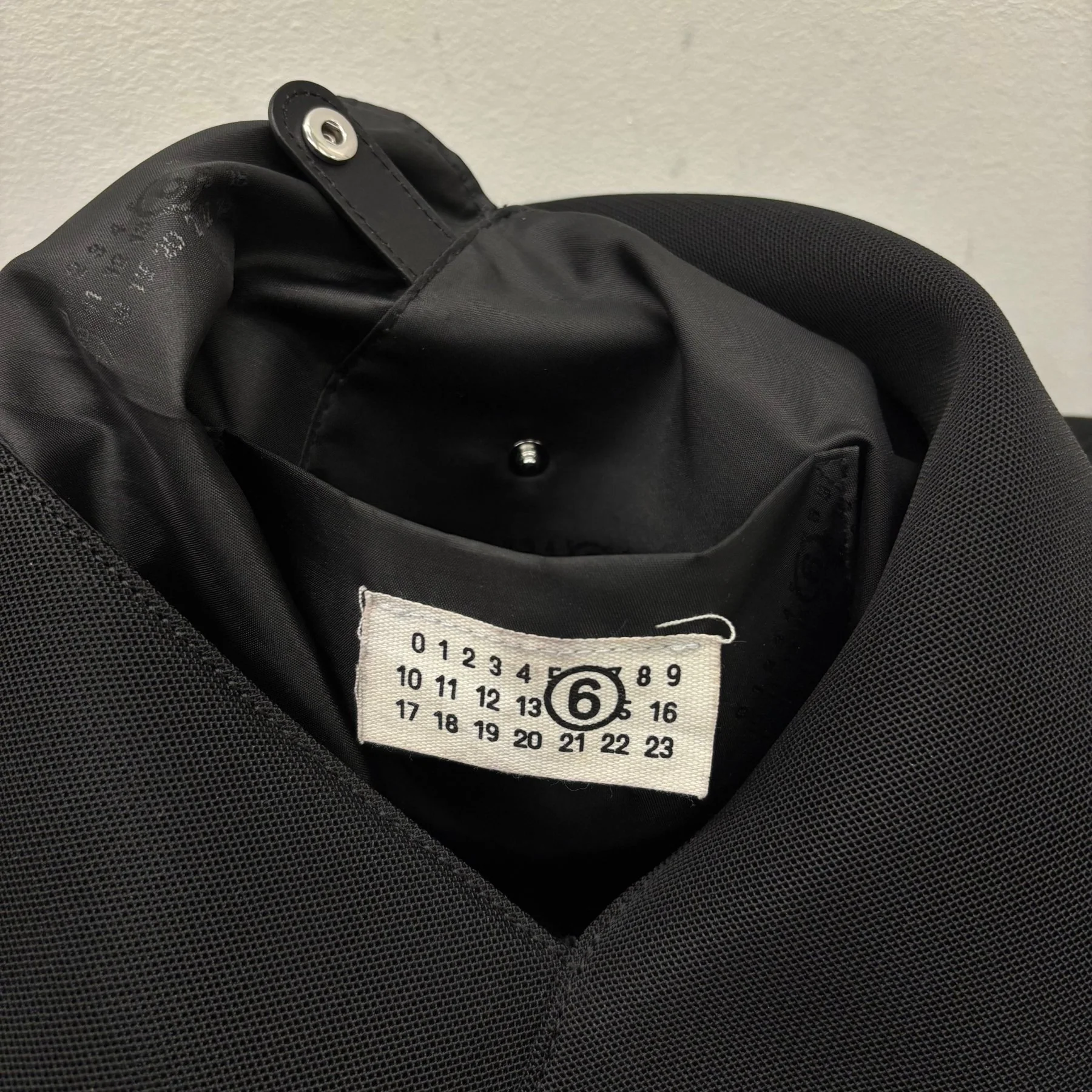 Maison Margiela MM6 Bonded Mesh Triangle Tote Bag - Image 12