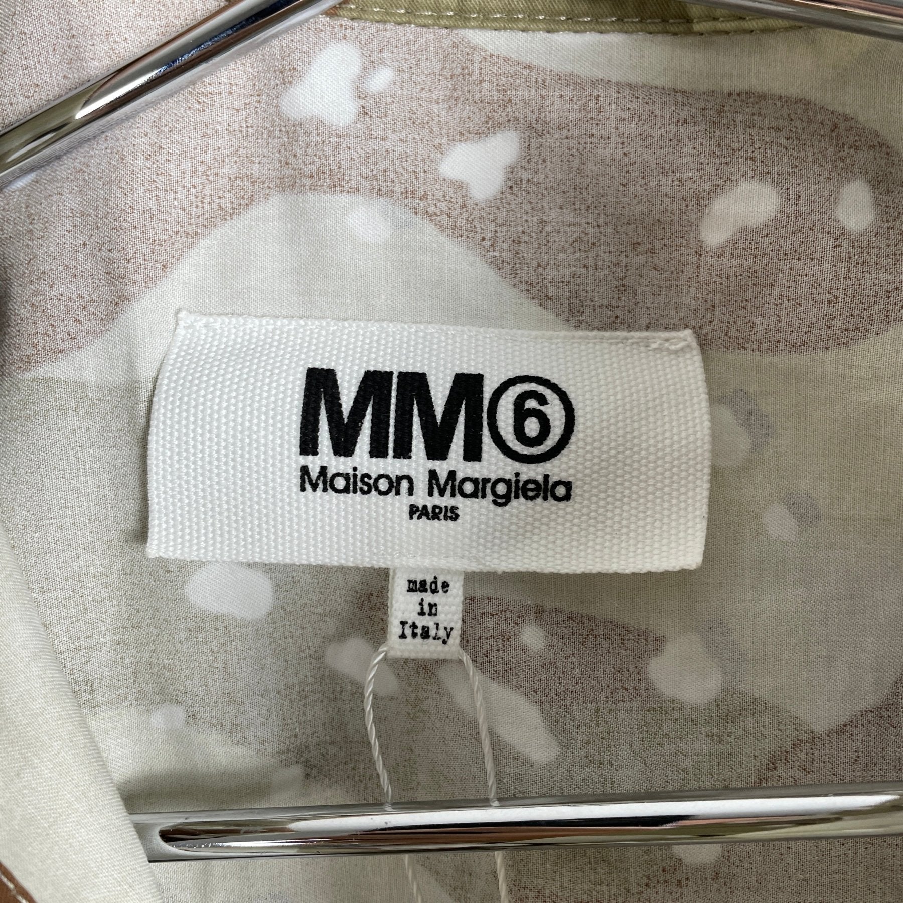 MM6 Camo Button Up Dress - Image 4