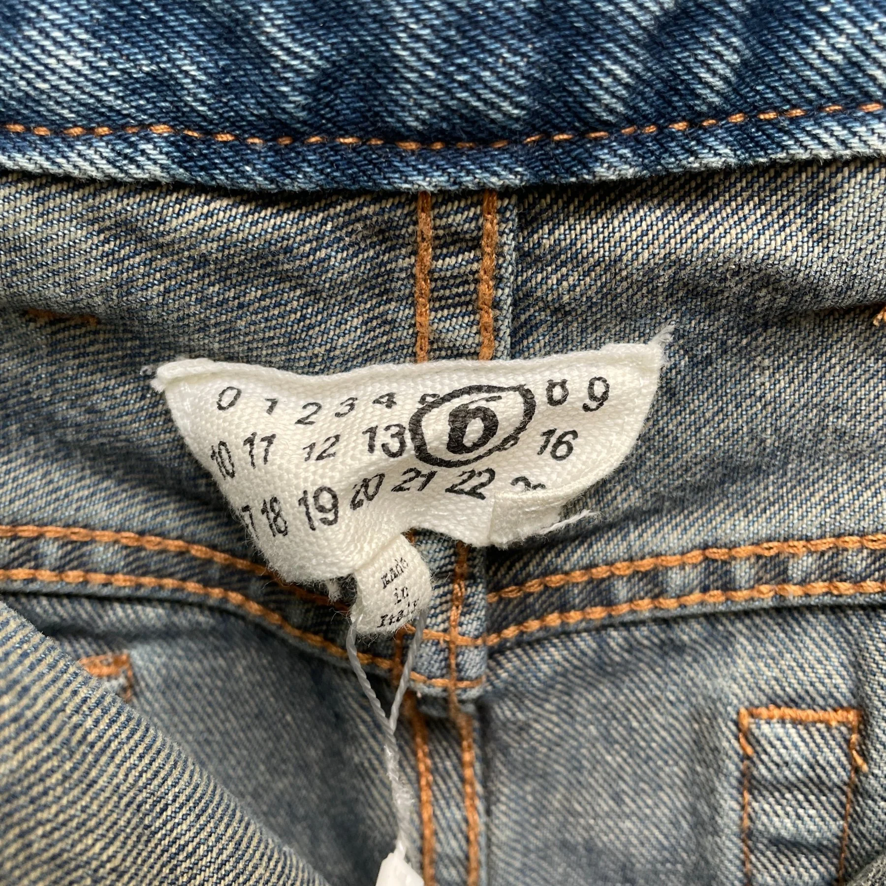 Maison Margiela MM6 Distressed Pleated Jeans - Image 11