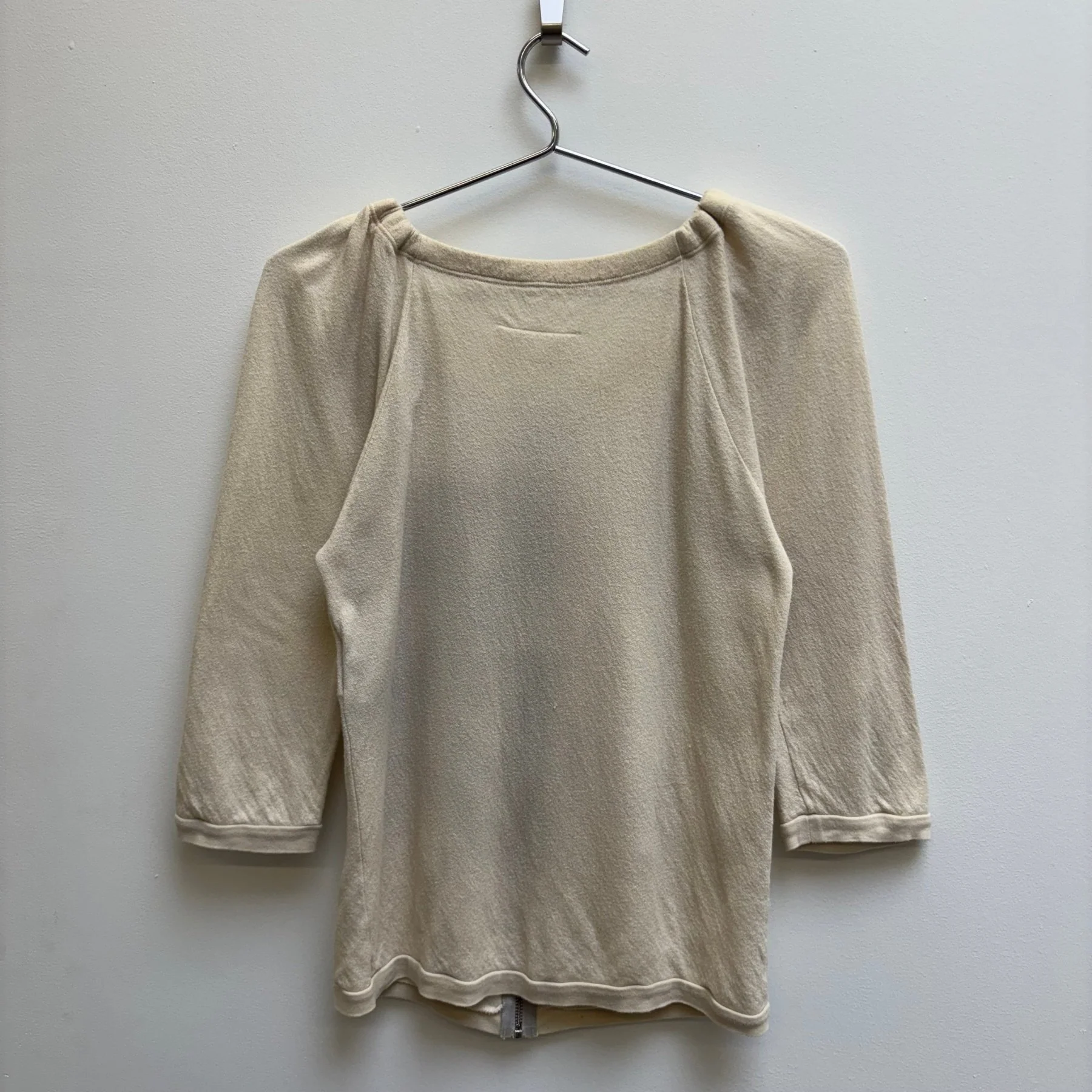 Maison Margiela Ruched Half Sleeve Zip Up - Image 2