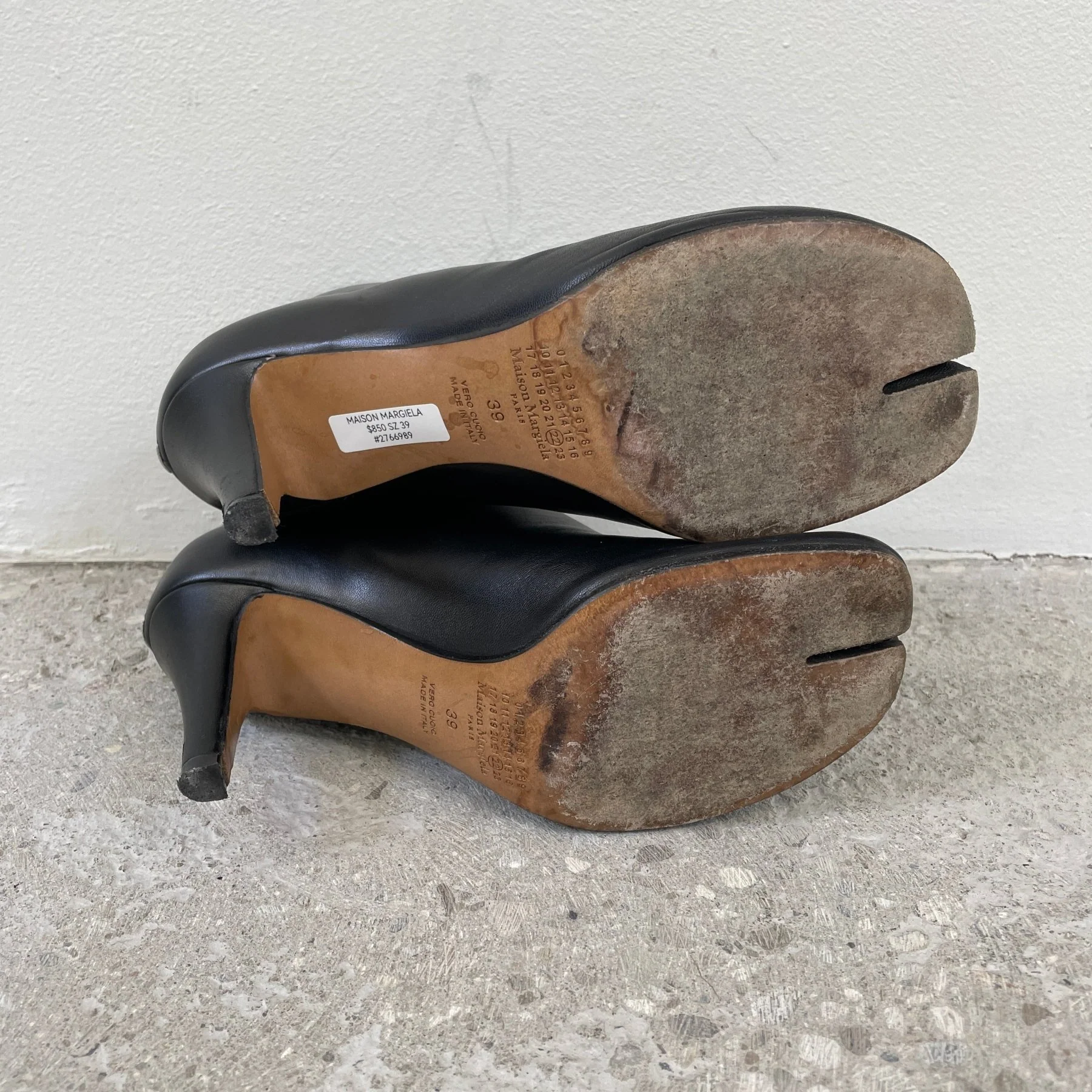 Maison Margiela Skinny Heel Tabi Boots - Image 7