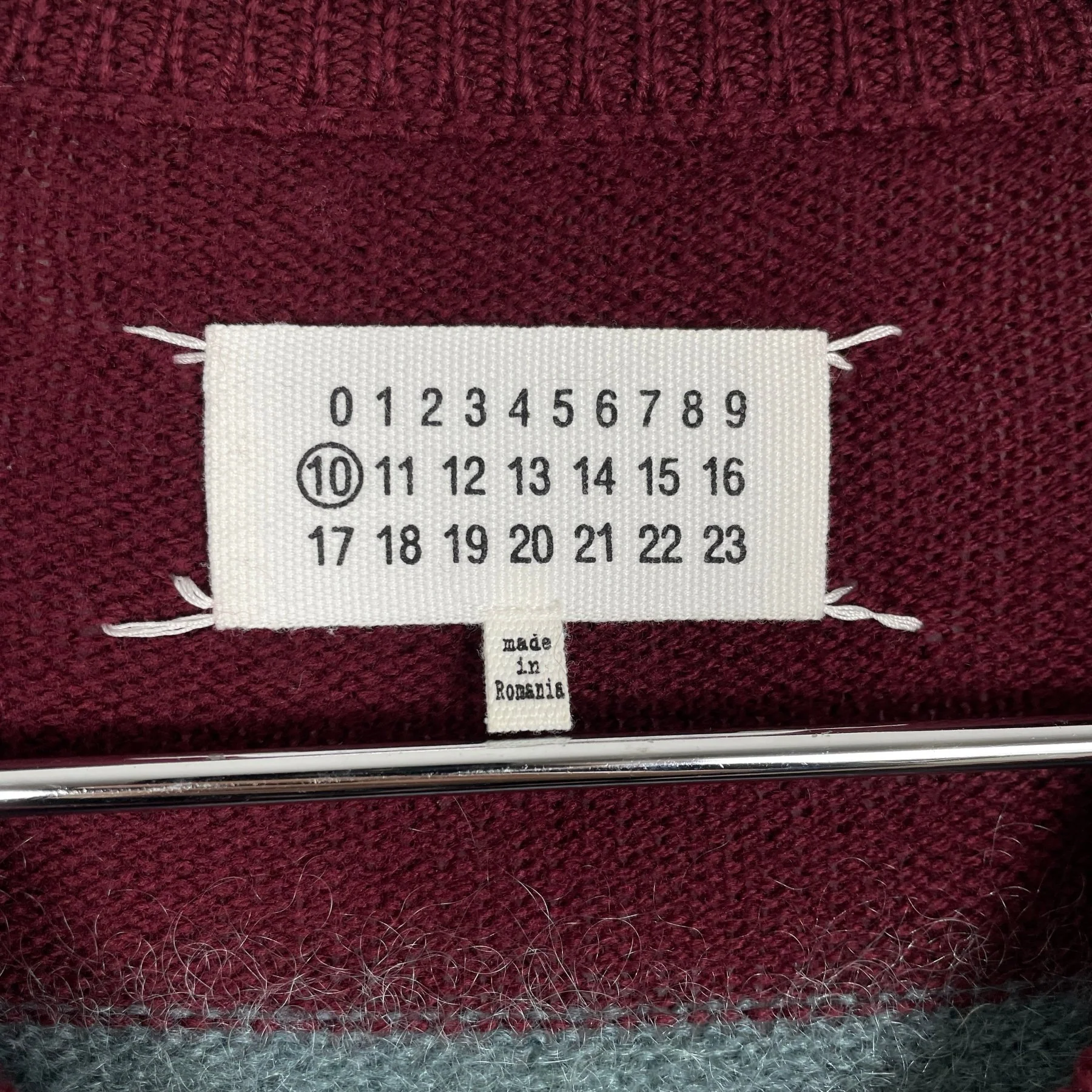 Maison Margiela Striped Knit Sweater - Image 7
