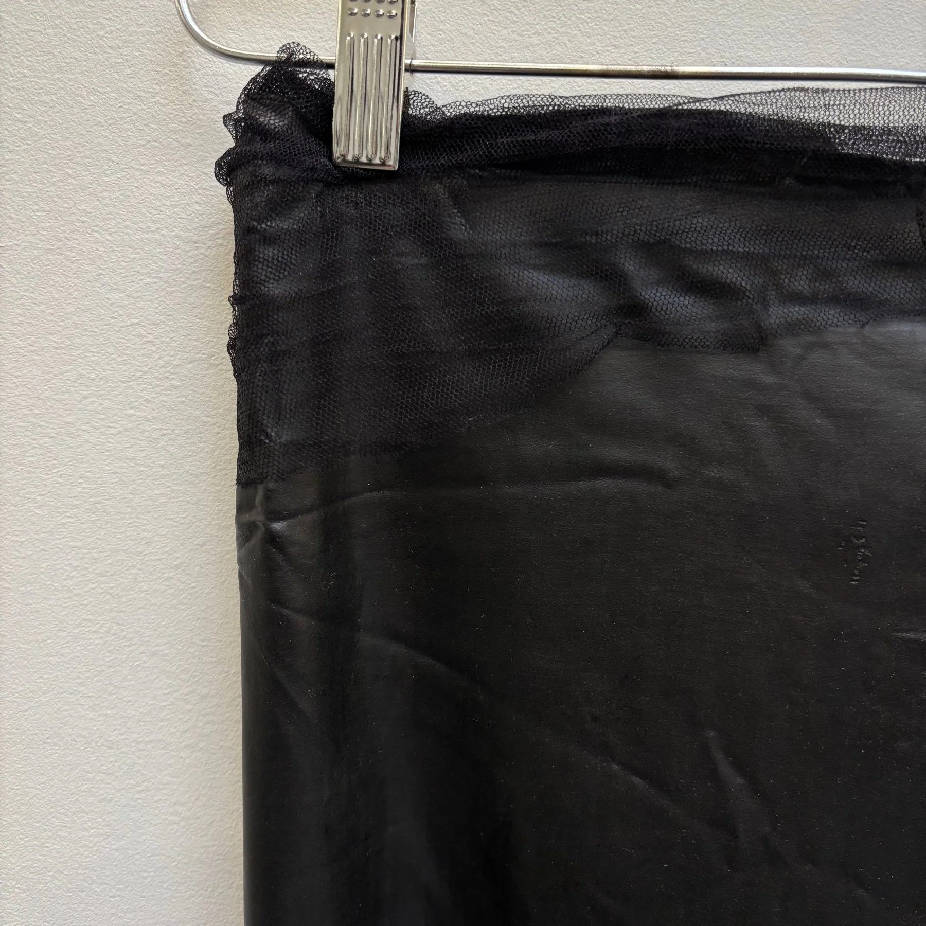 Marc Le Bihan Latex Tule Maxi Skirt - Image 11