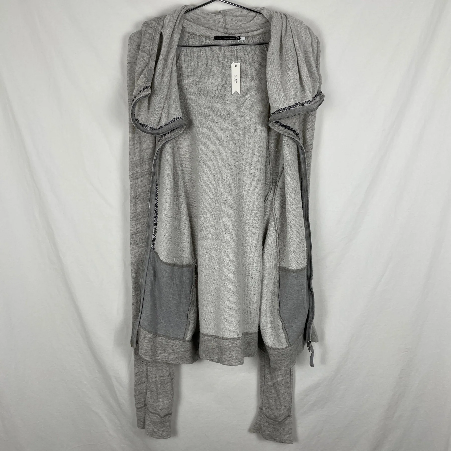 Marithé +François Gibaud Lightweight Zip Up Hoodie - Image 3