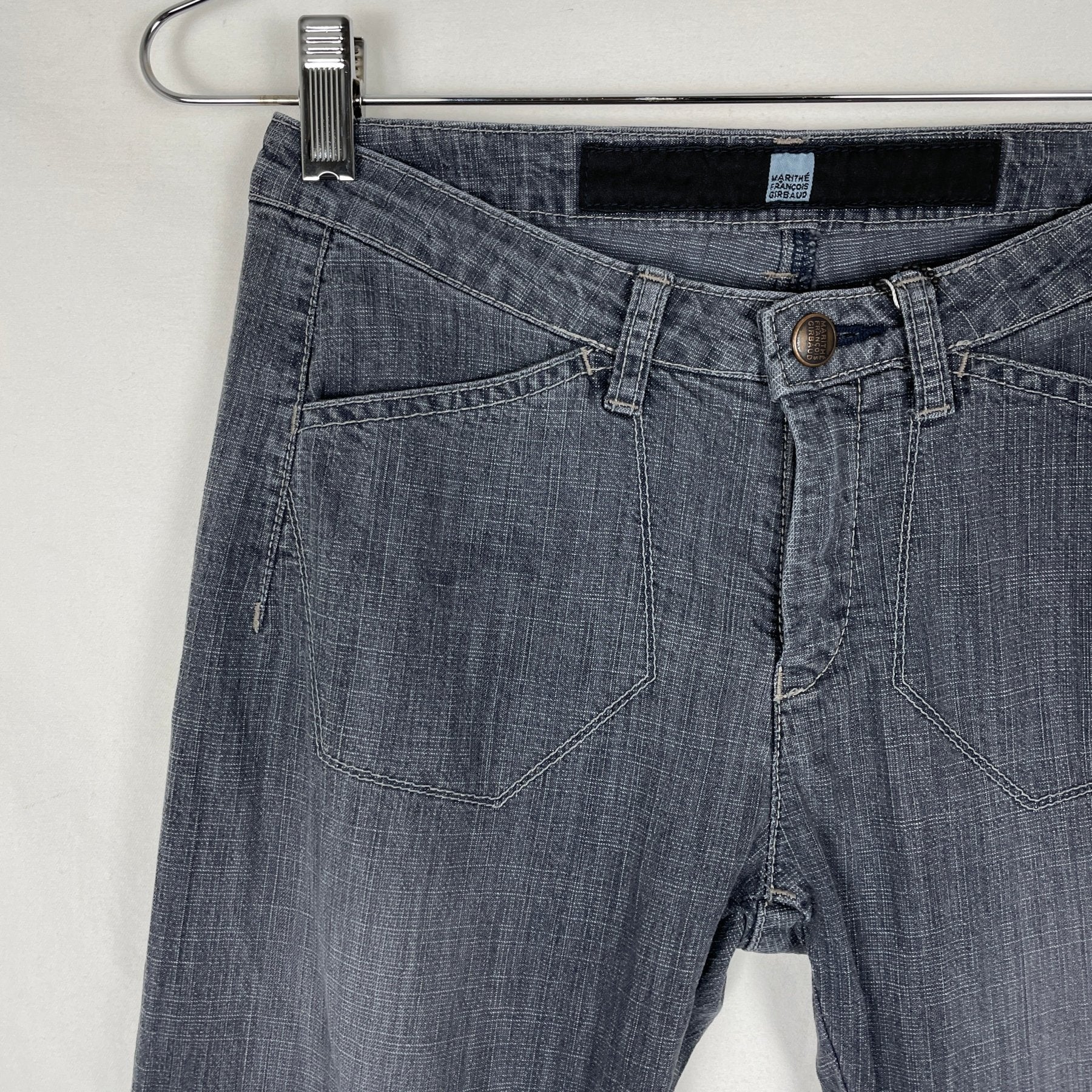 Marithé Francois & Girbaud Low Waist Flare Jeans - Image 4