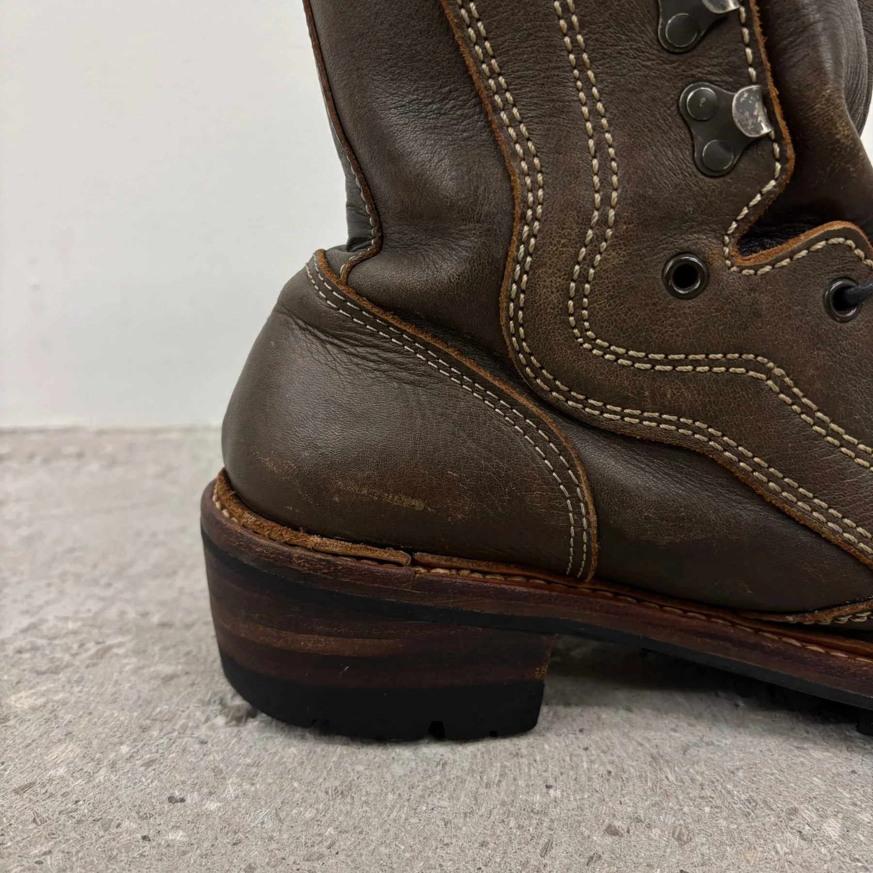 Mihara Yasuhiro Leather Engineer Boots - Image 6