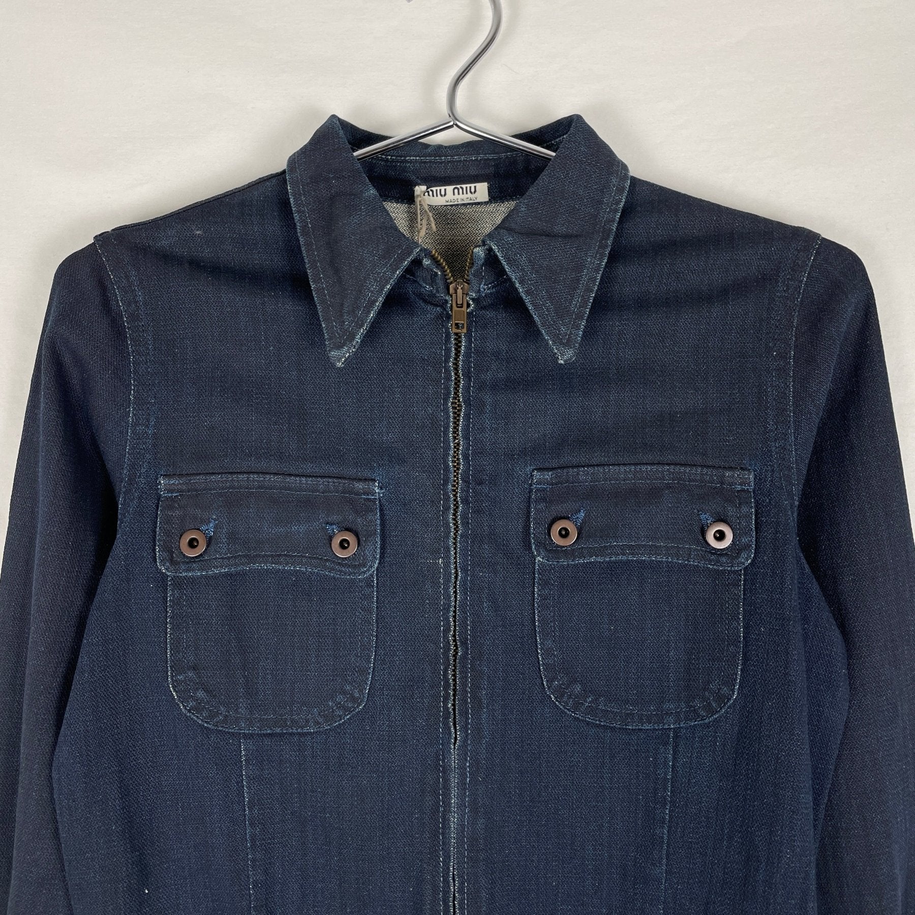 Miu Miu Denim Boiler Suit - Image 5