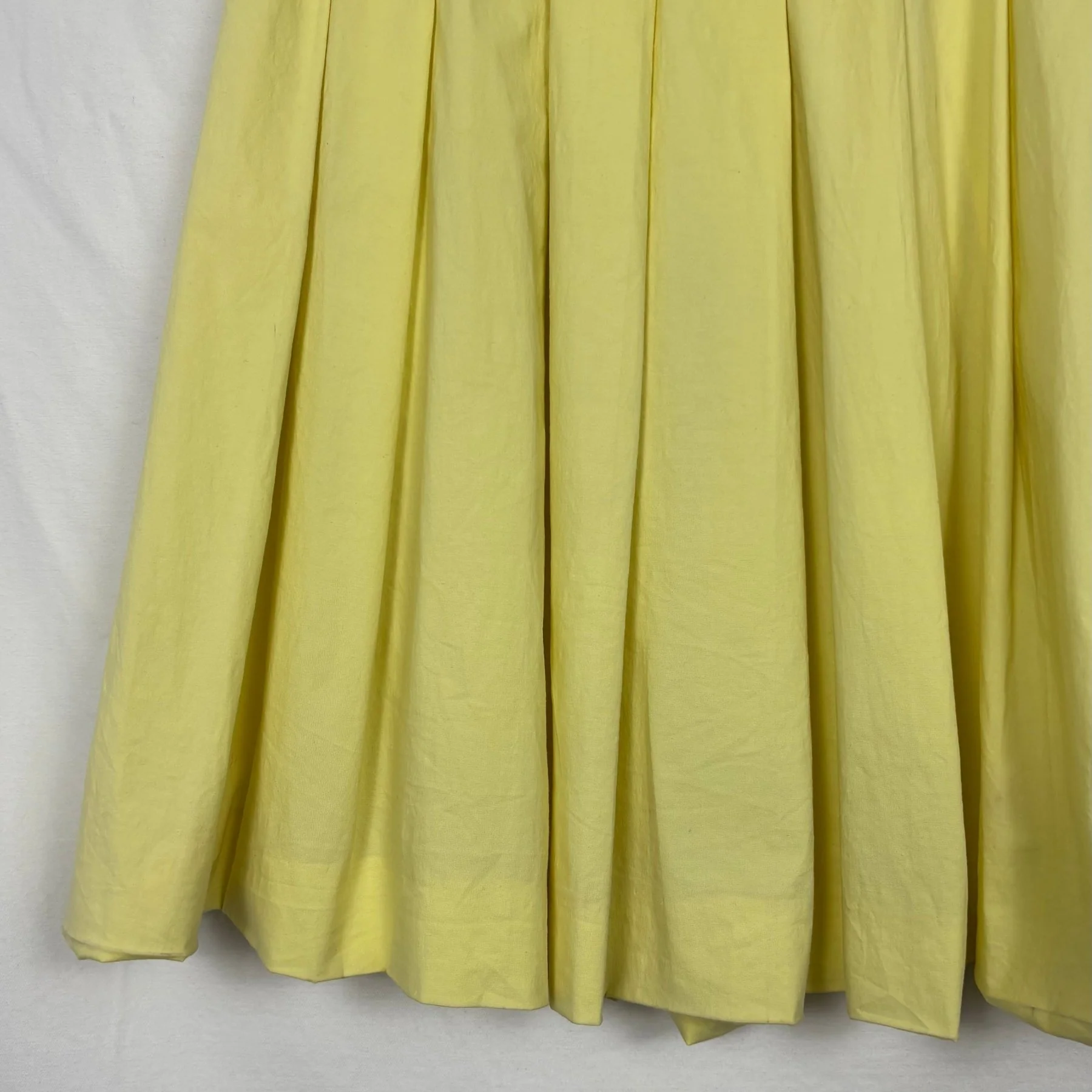 90s Miu Miu Pleated Summer Midi Skirt - Image 4
