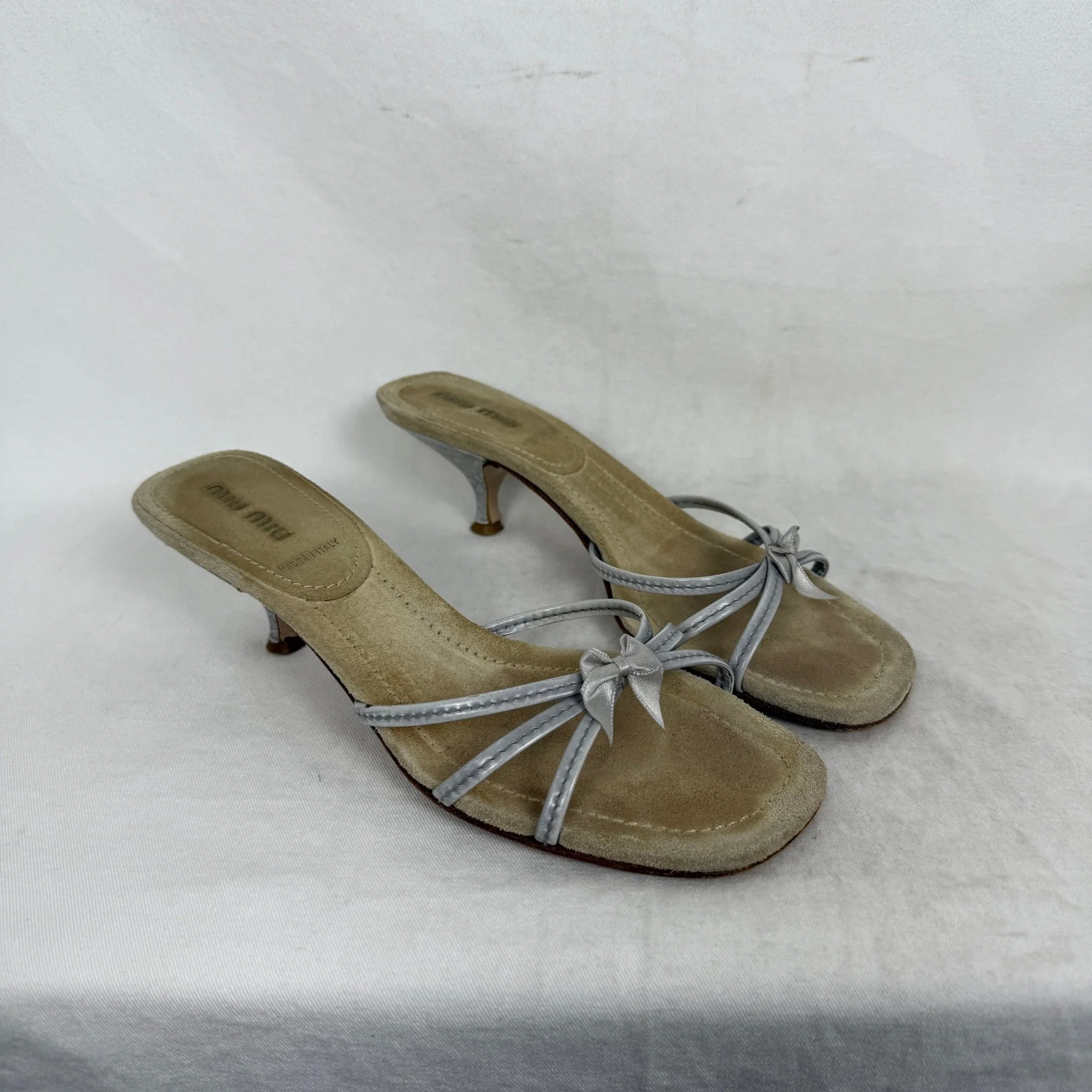 00s Miu Miu Bow Kitten Heels