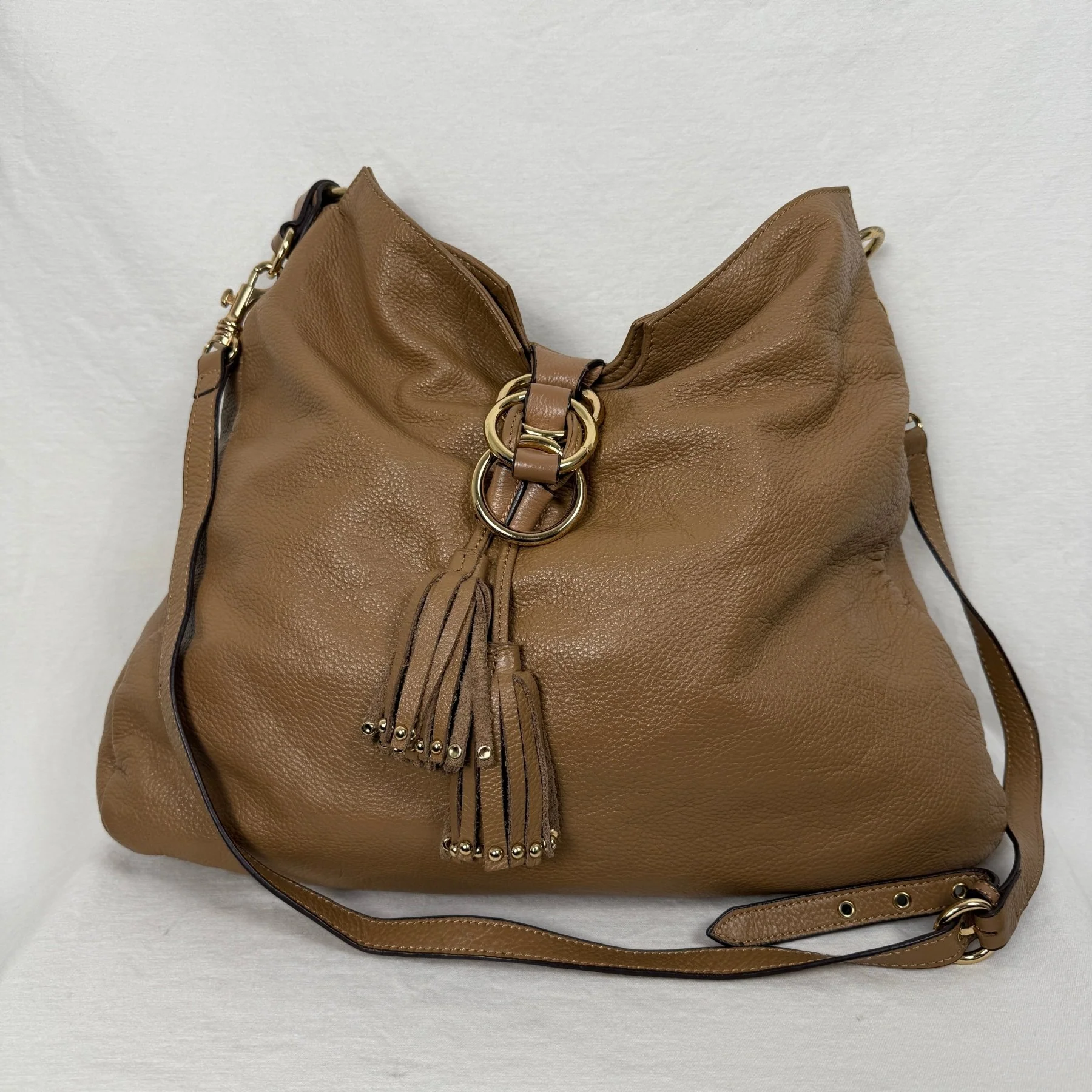 Miu Miu Studded Tassel Shoulder Bag - Image 3