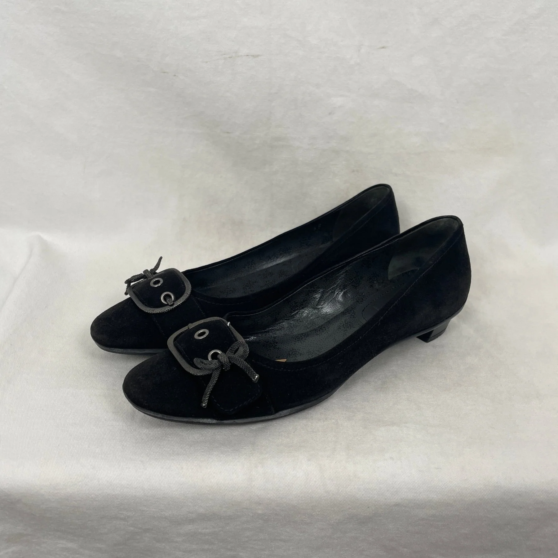 Miu Miu Suade Ballet Flats - Image 2