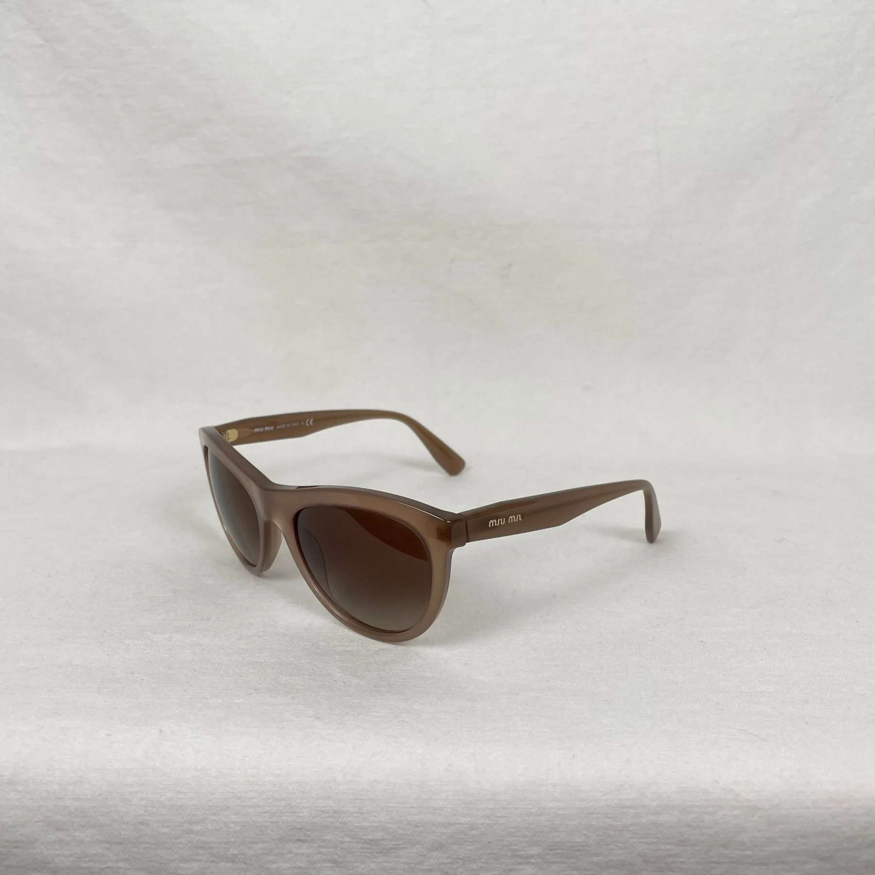Miu Miu Sunglasses Brown Tint - Image 3