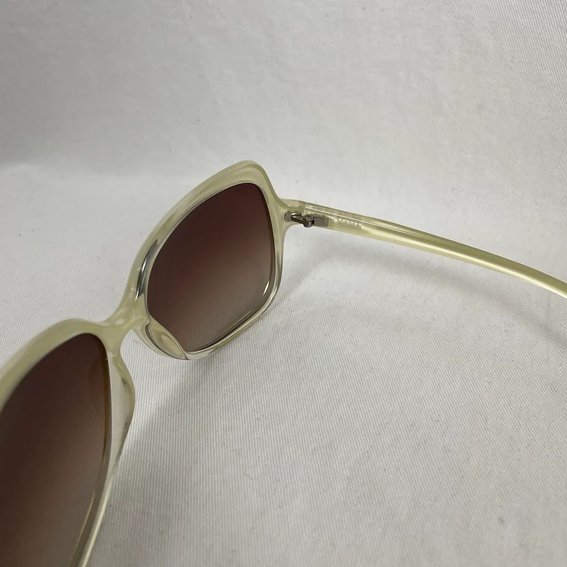 Miu Miu Sunglasses Ivory - Image 3