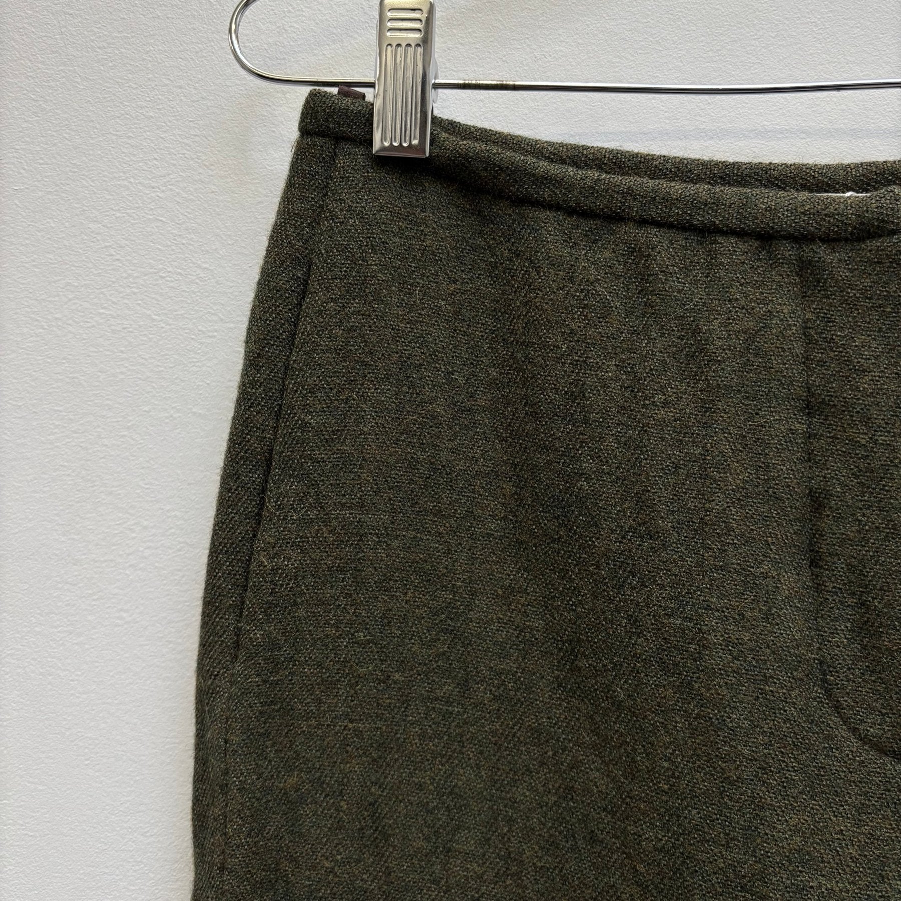 Miu Miu Wool Flare Trousers - Image 6