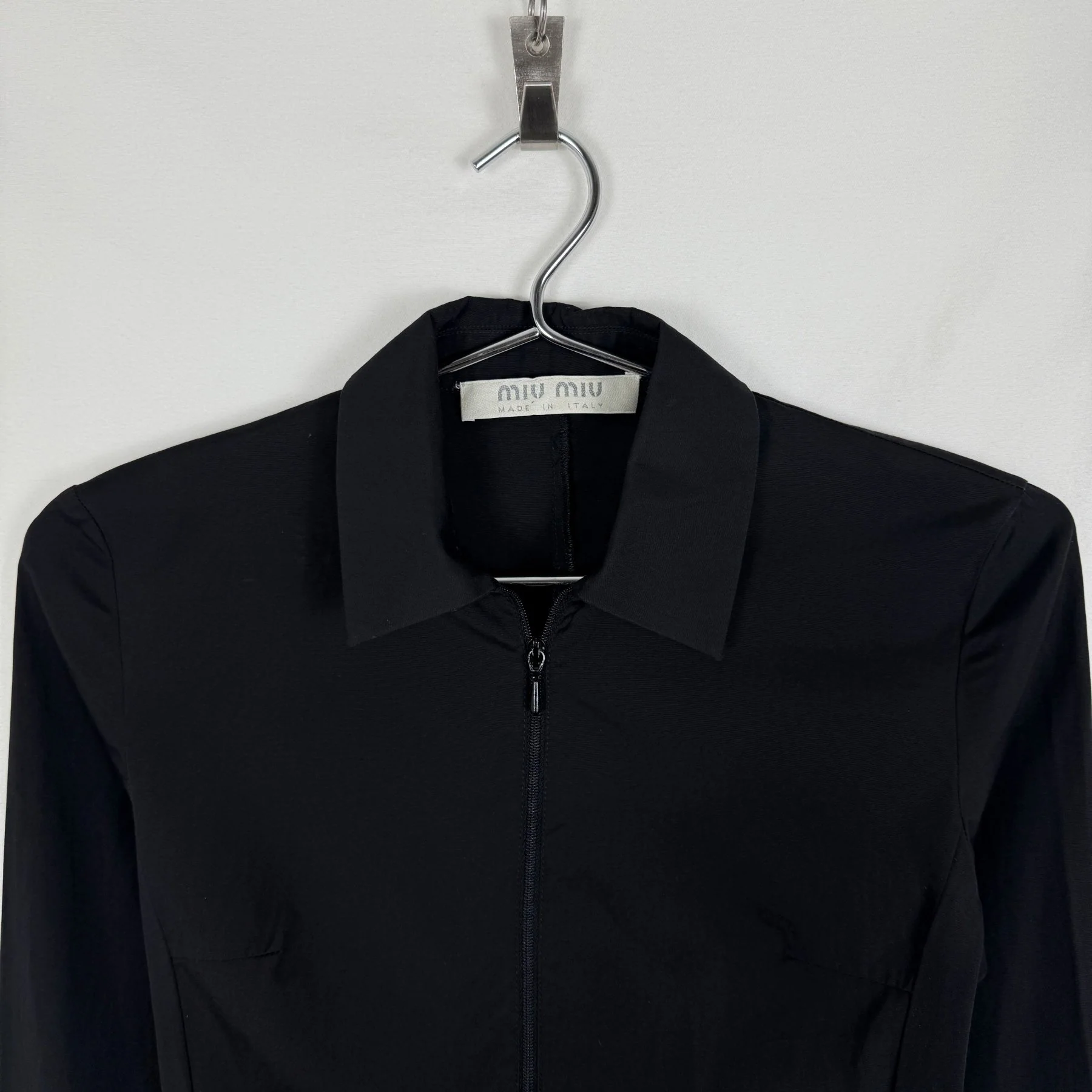 Miu Miu Zip Up Blouse - Image 7