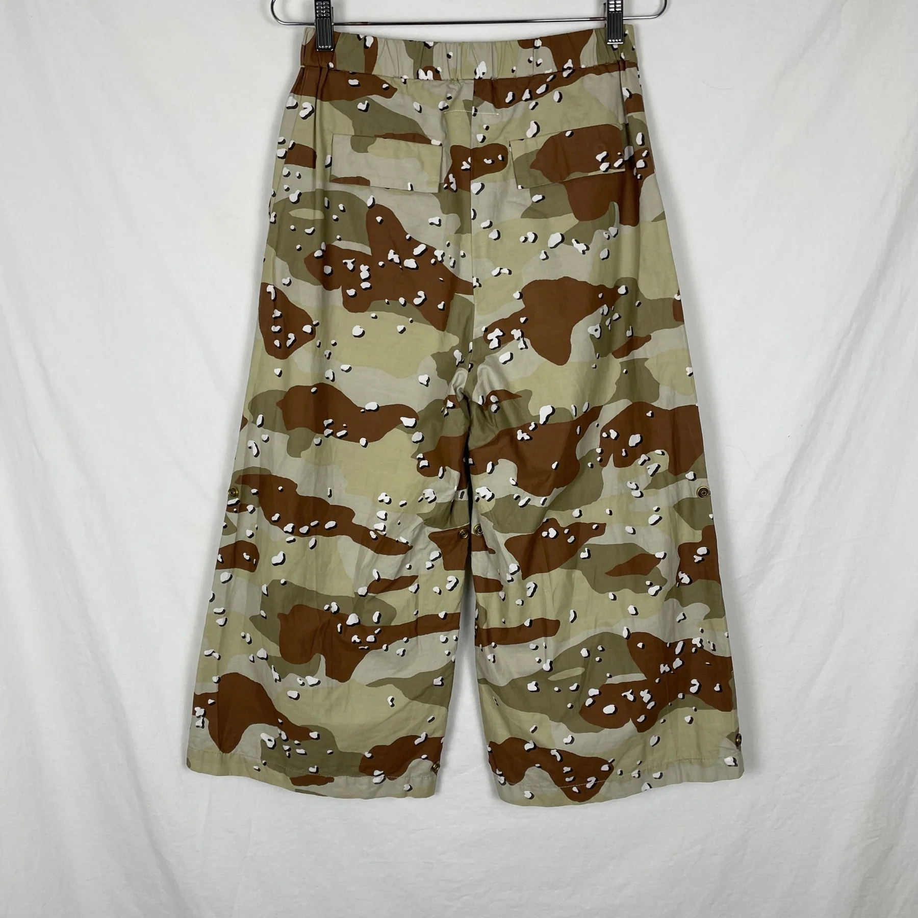 MM6 Camo Cropped Pants - Image 6