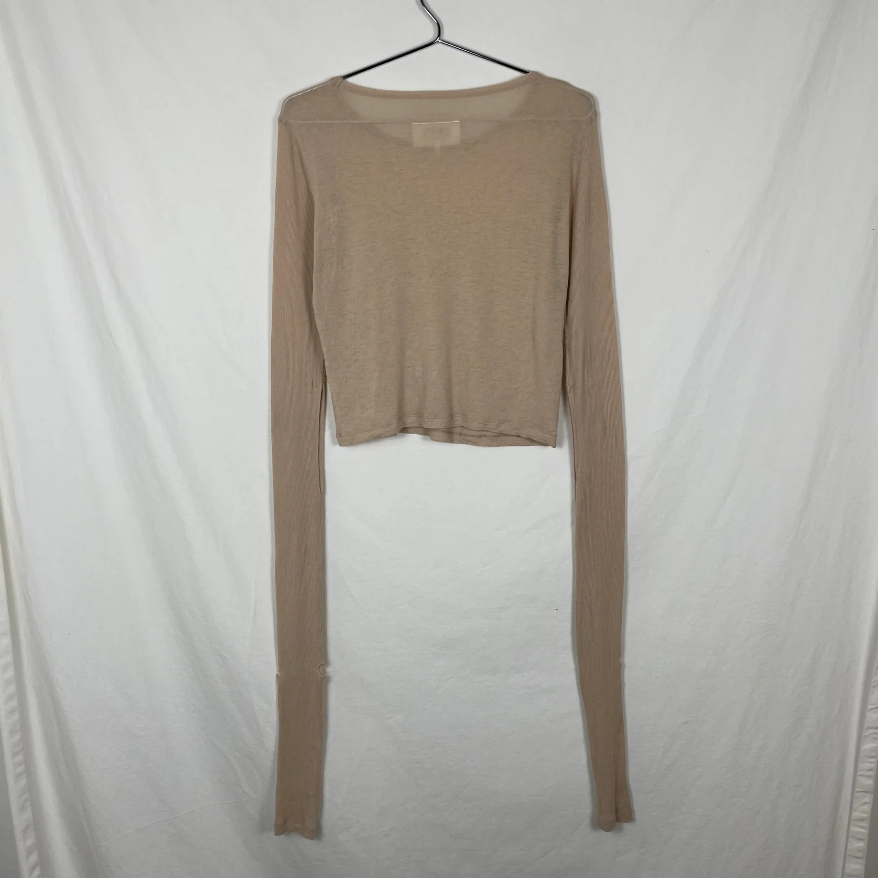 Maison Margiela MM6 Elongated Sleeve Top - Image 2