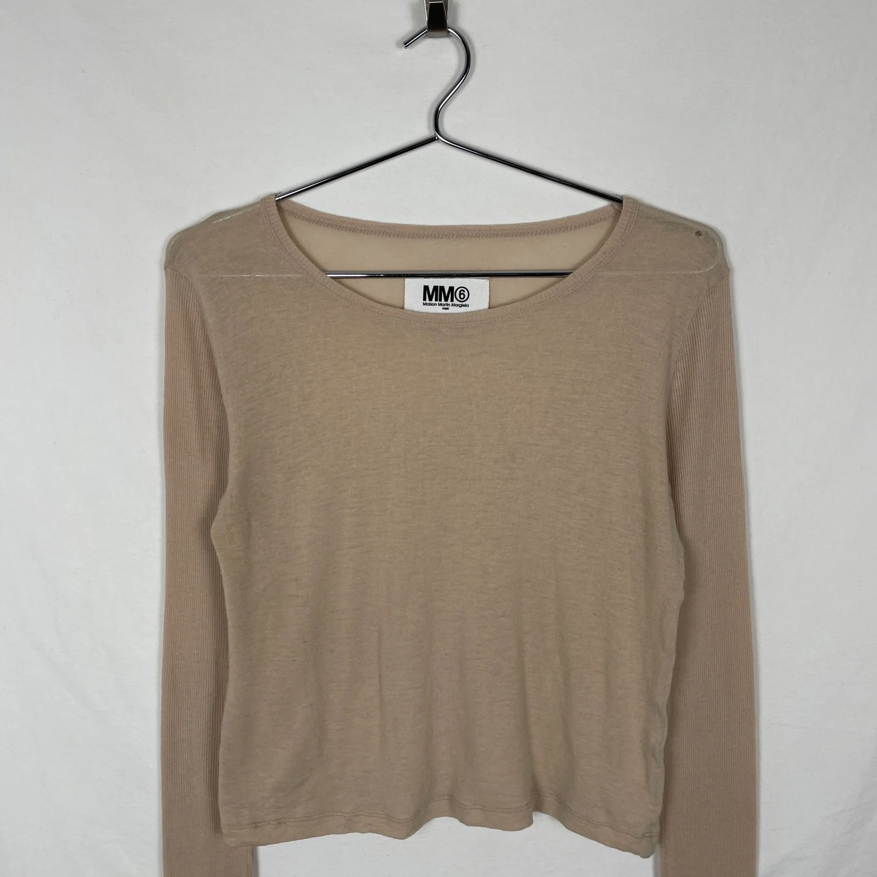 Maison Margiela MM6 Elongated Sleeve Top - Image 3