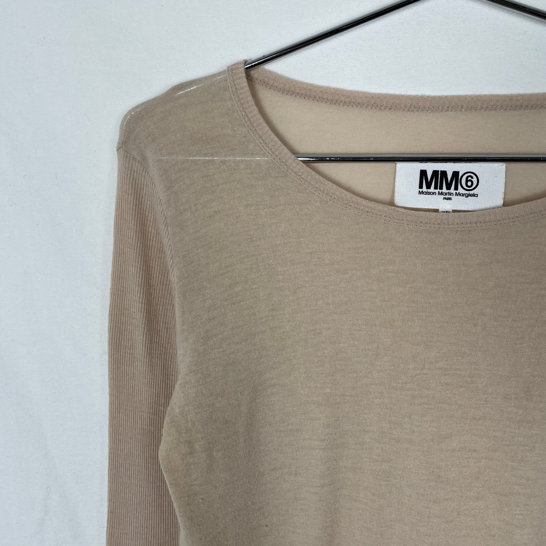 Maison Margiela MM6 Elongated Sleeve Top - Image 7
