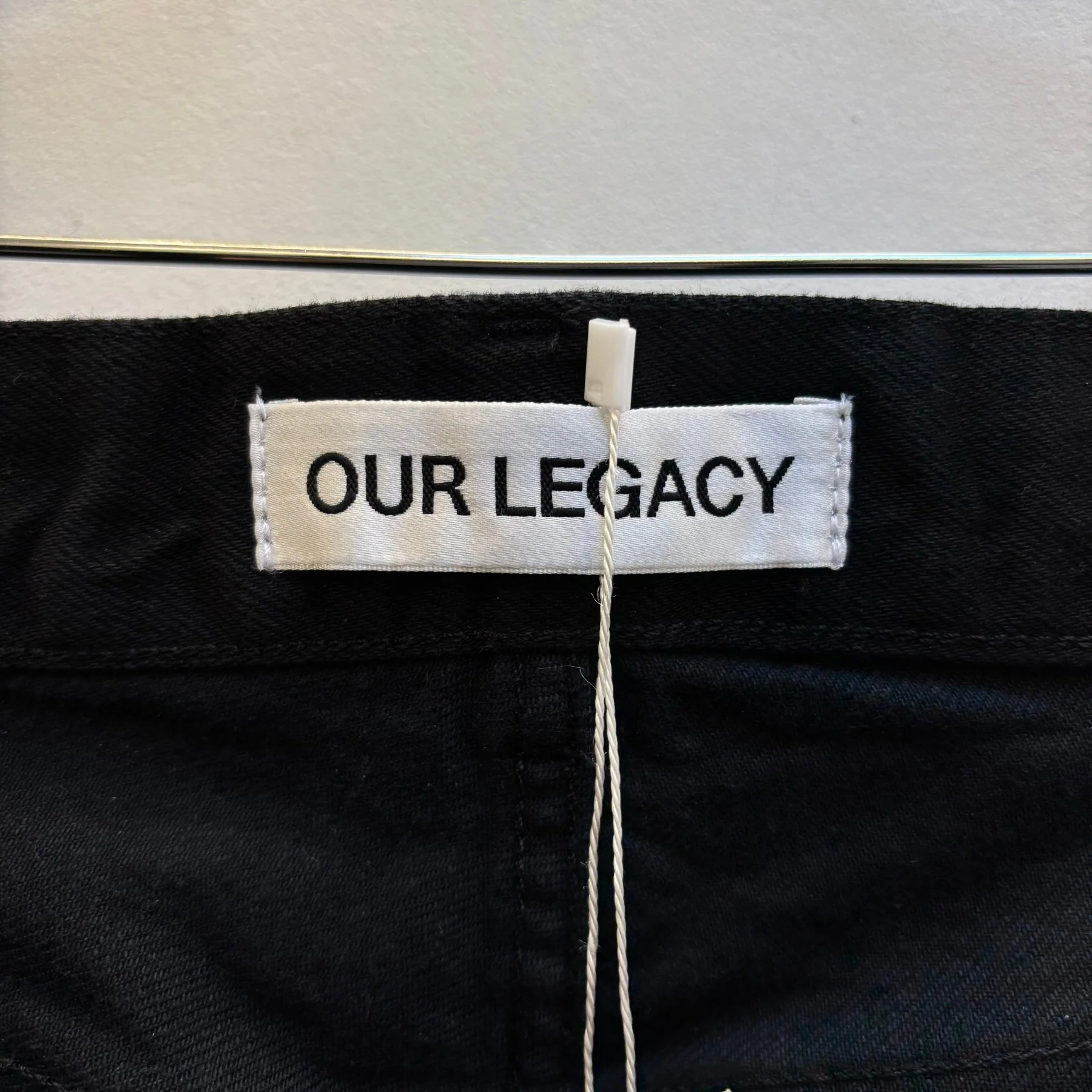 Our Legacy Third Cut Black Selvedge Denim Jeans - Image 12
