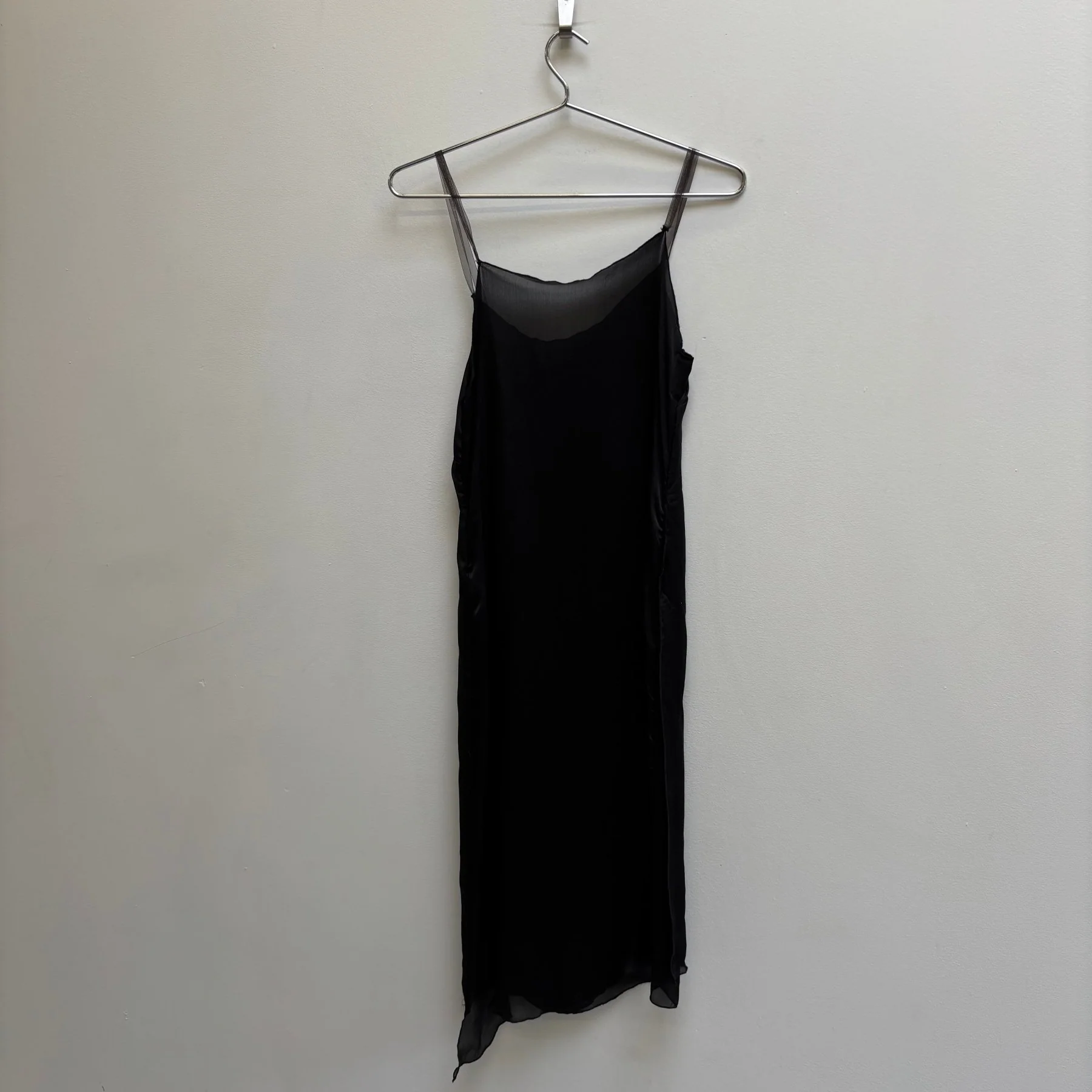 Paul Hardy Satin High Neck Slip Dress - Image 2