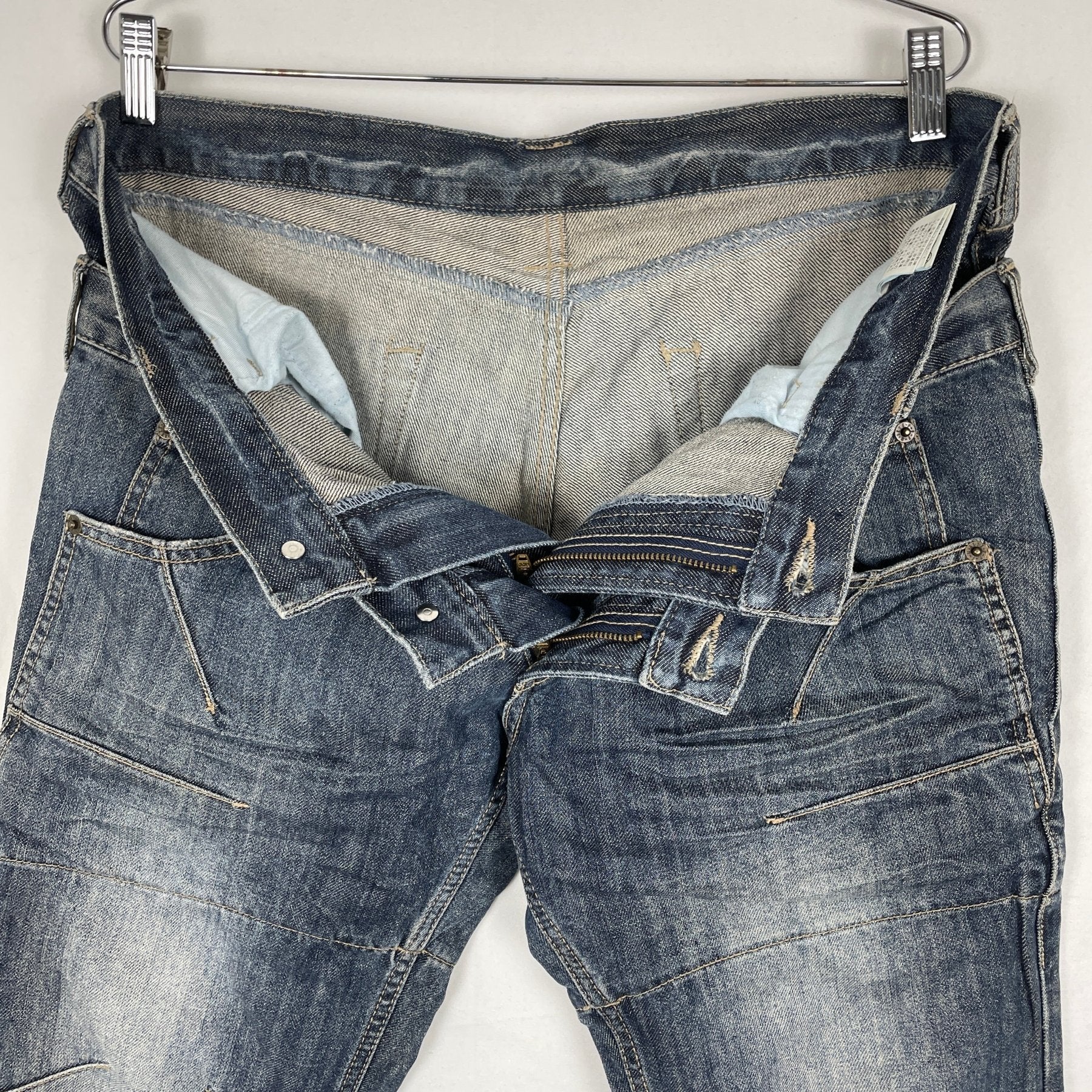 PPFM Double Waisted Biker Jeans - Image 17