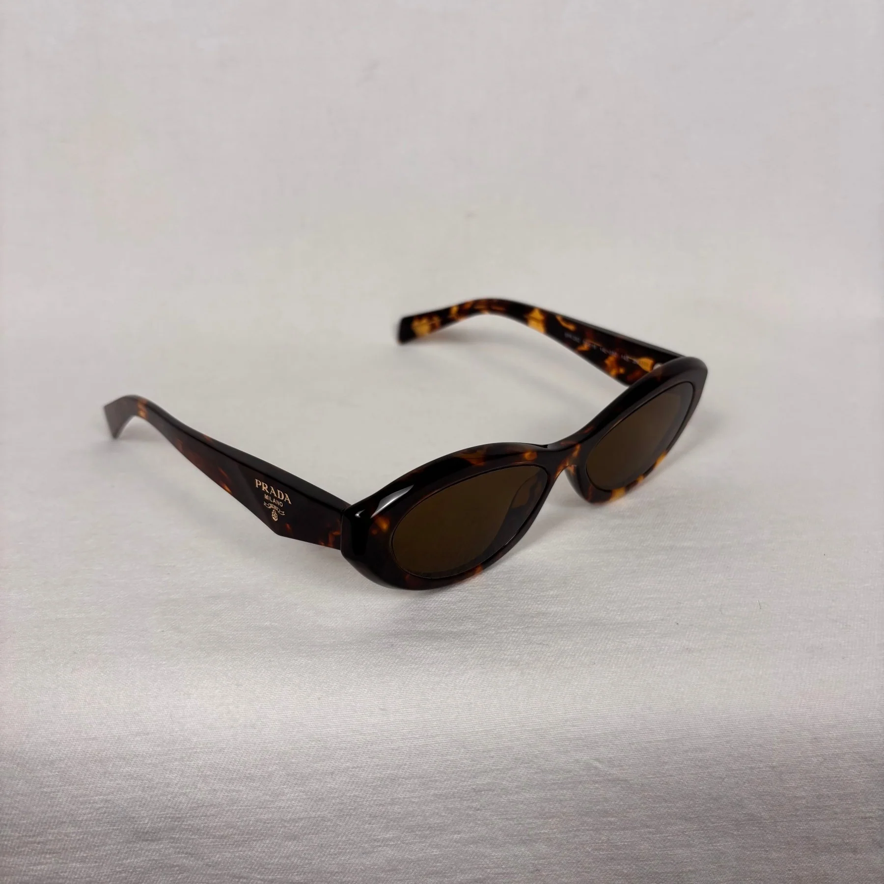 Prada Cat Eye Sunglasses Tortoise Frame - Image 2
