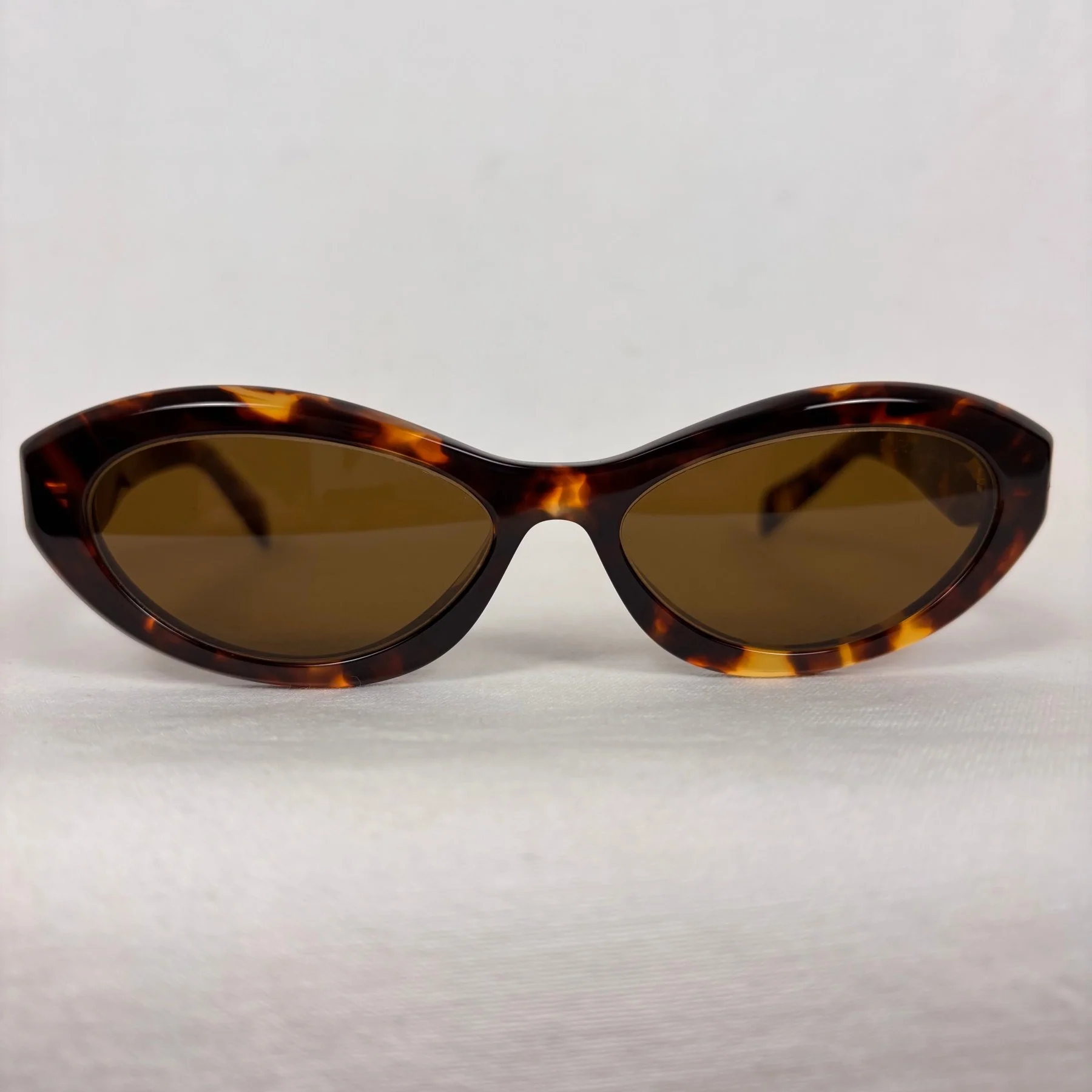 Prada Cat Eye Sunglasses Tortoise Frame - Image 3