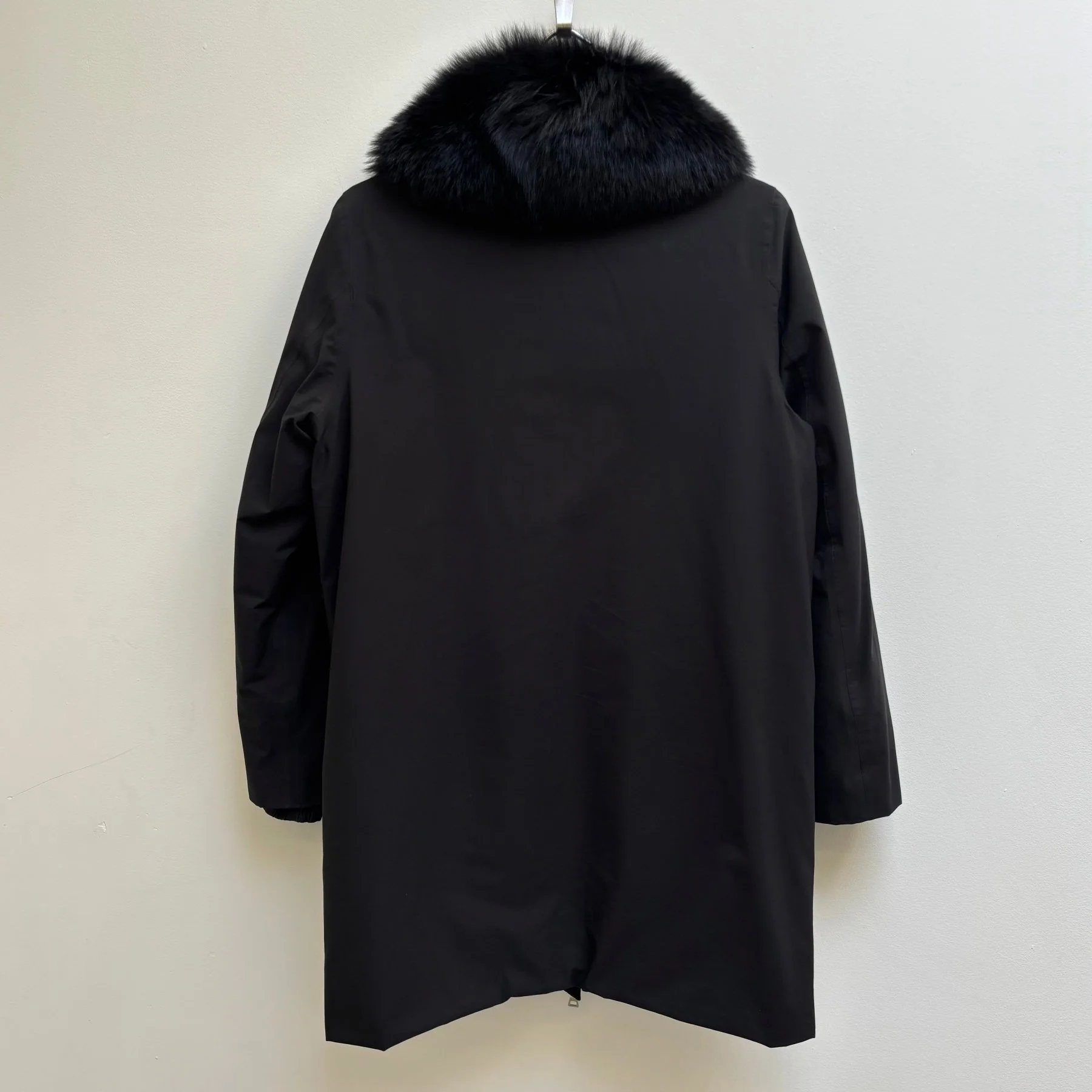 Prada Fur Trim Long Coat - Image 2