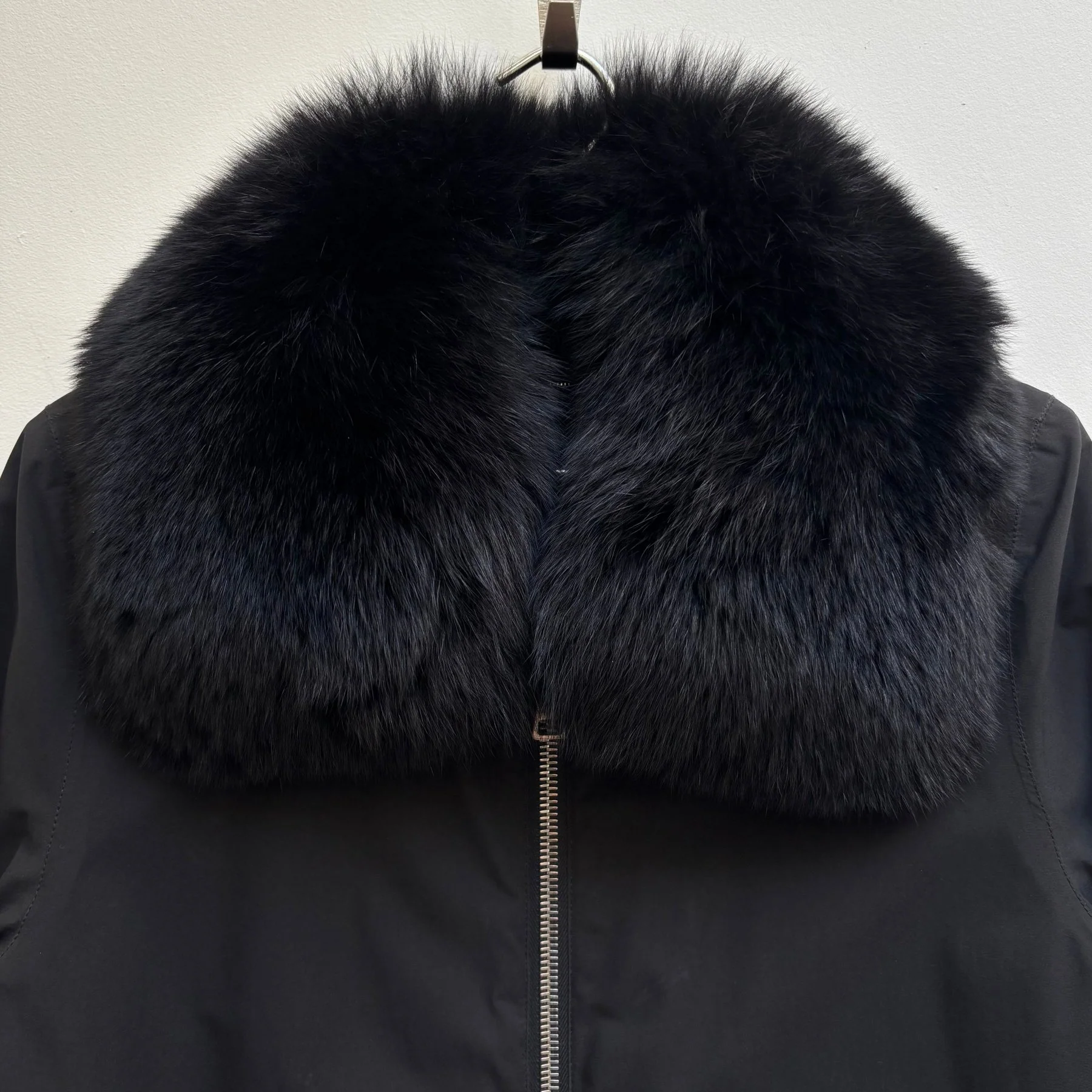 Prada Fur Trim Long Coat - Image 3