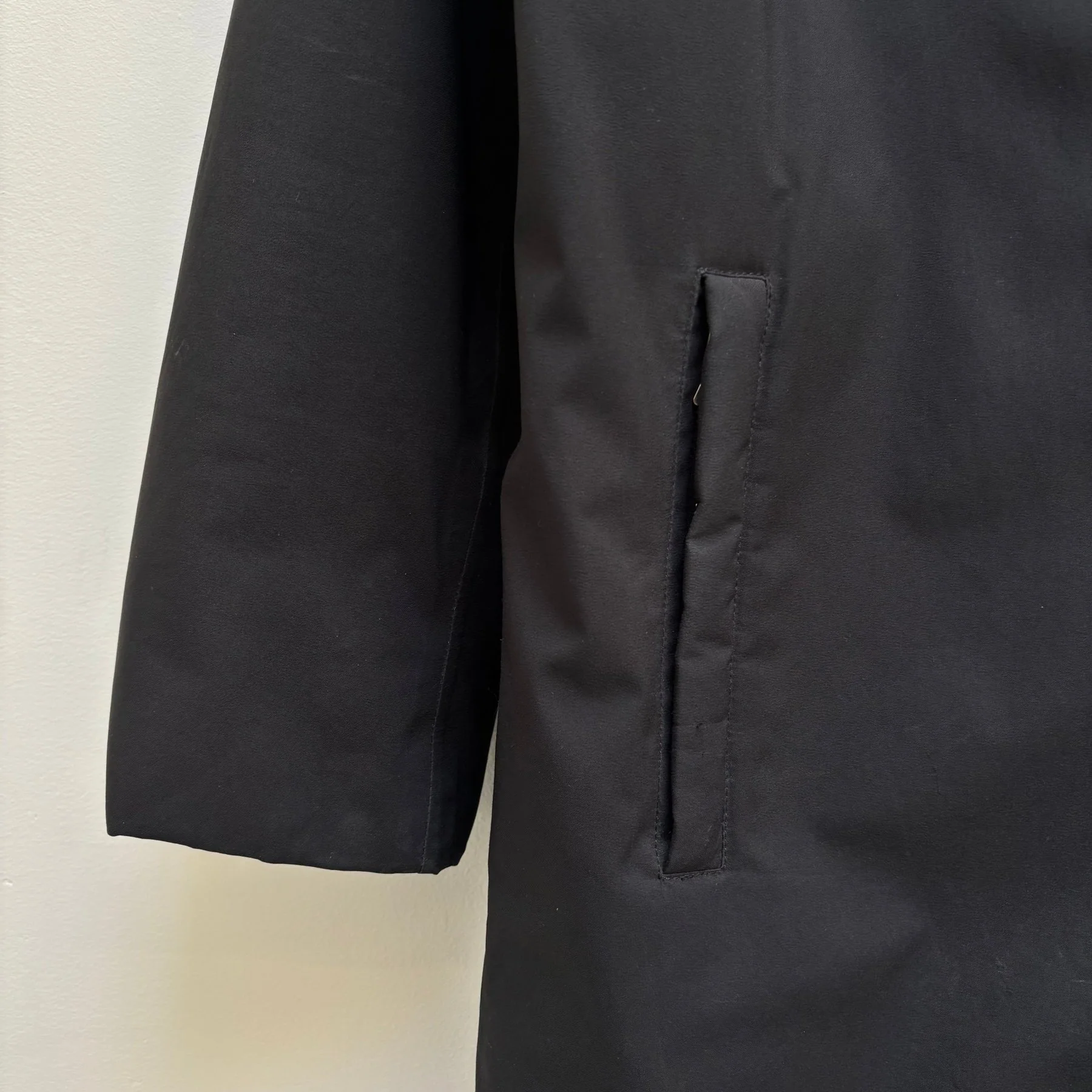 Prada Fur Trim Long Coat - Image 5