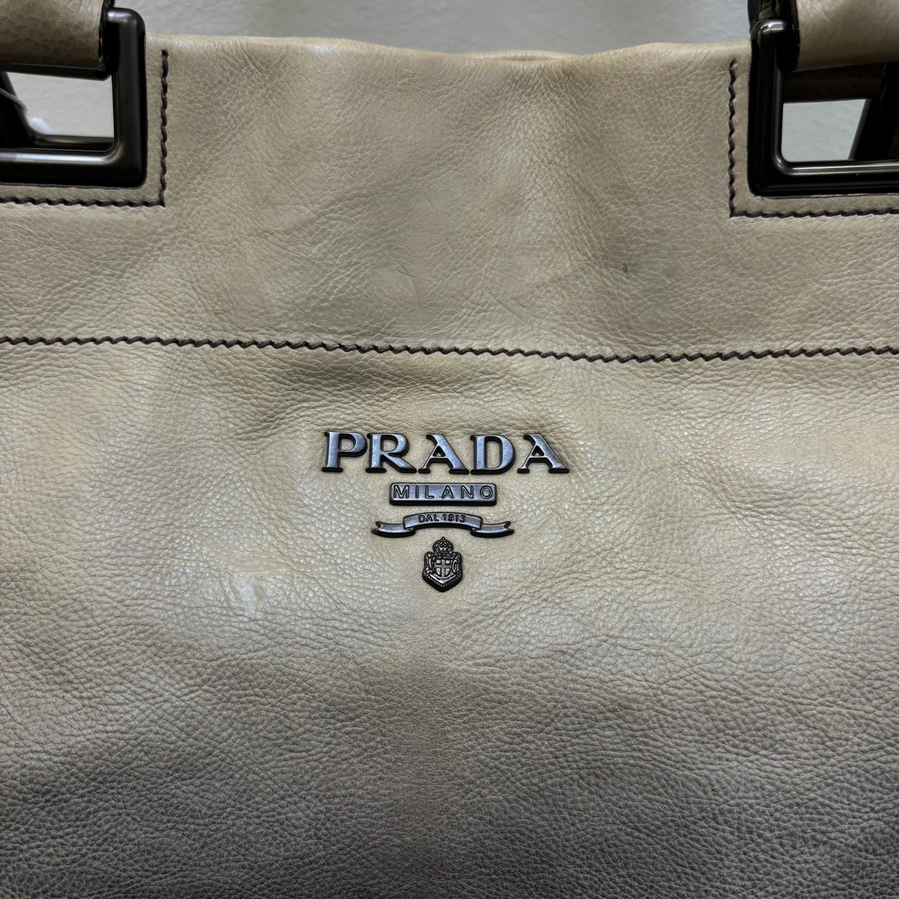 Prada Gradient Leather Shoulder Bag - Image 6
